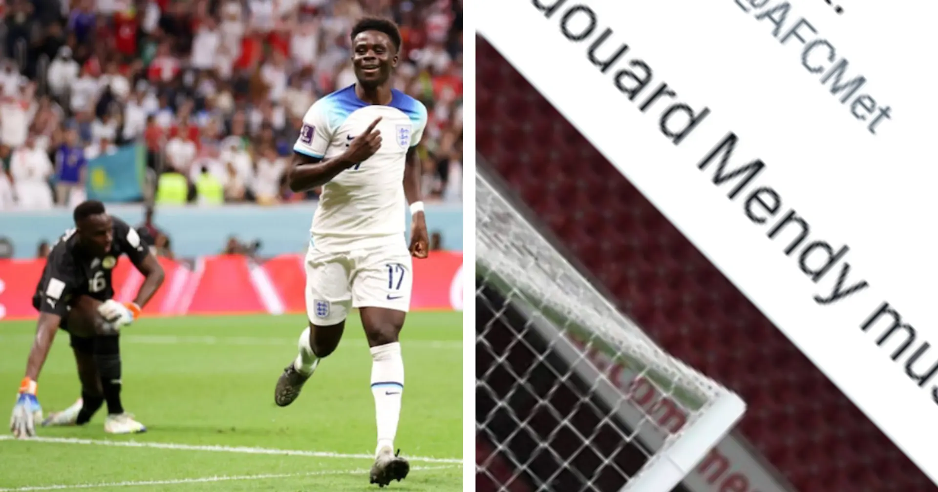 'Mendy must absolutely hate Saka': Arsenal fan trolls Chelsea goalkeeper after England vs Senegal