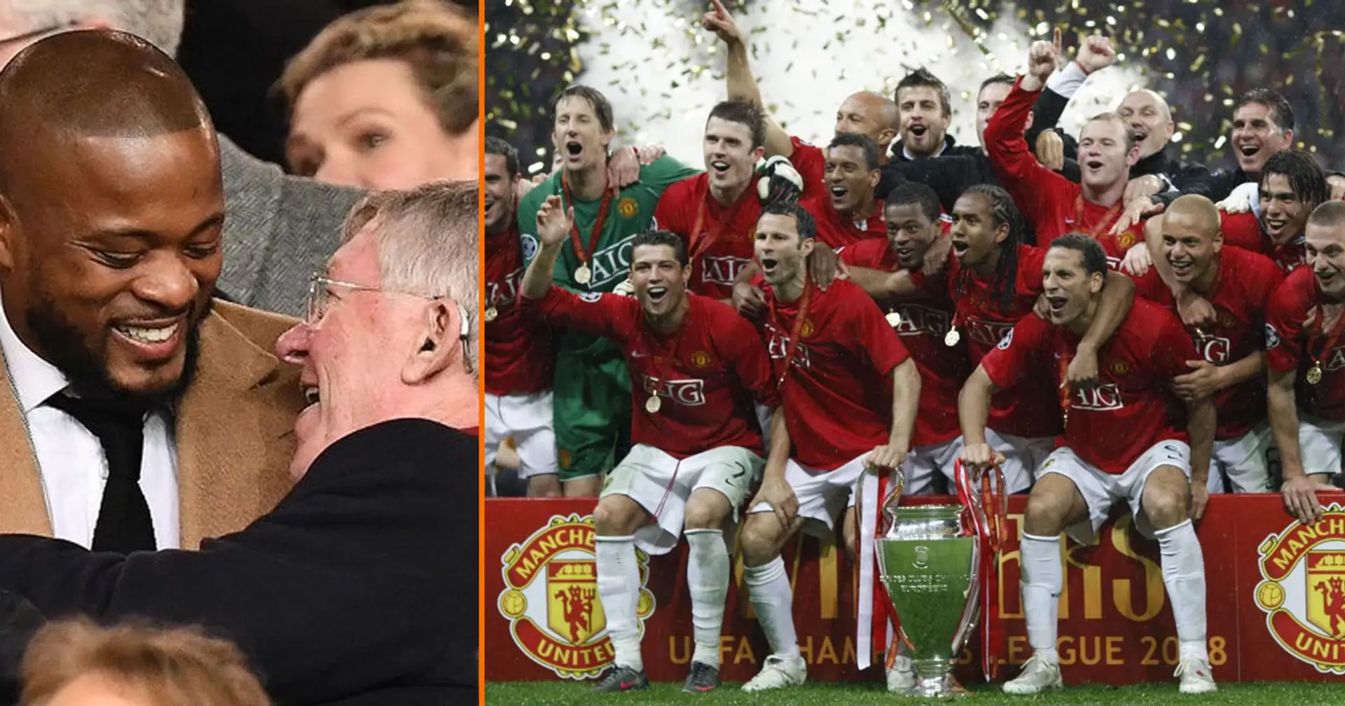 Evra recalls Sir Alex's 2008 UCL final team talk — it gives goosebumps even after 15 years