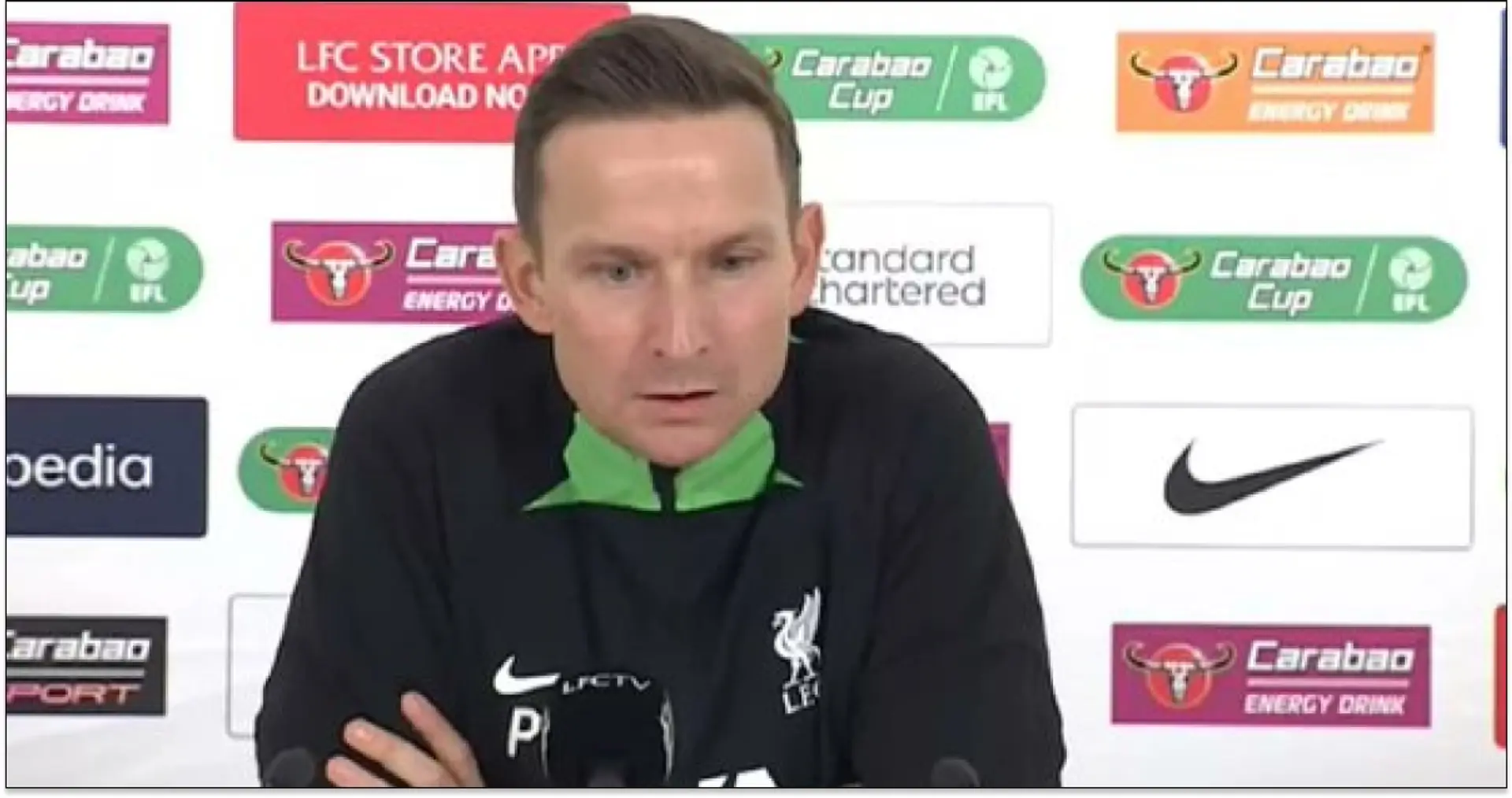 Lijnders confirms two Liverpool transfer decisions