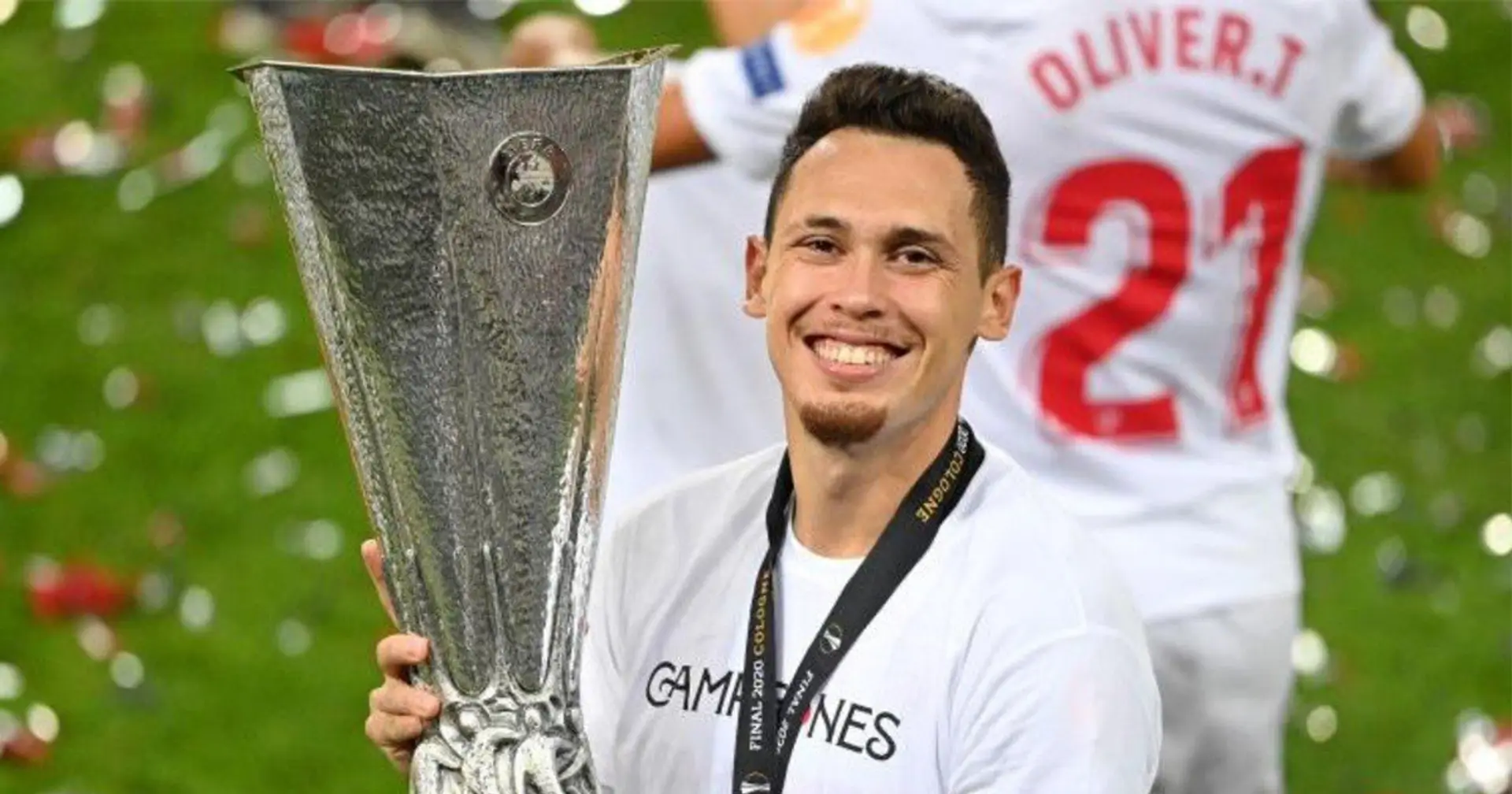 Lucas Ocampos dédie son trophée de l'Europa League aux Marseillais