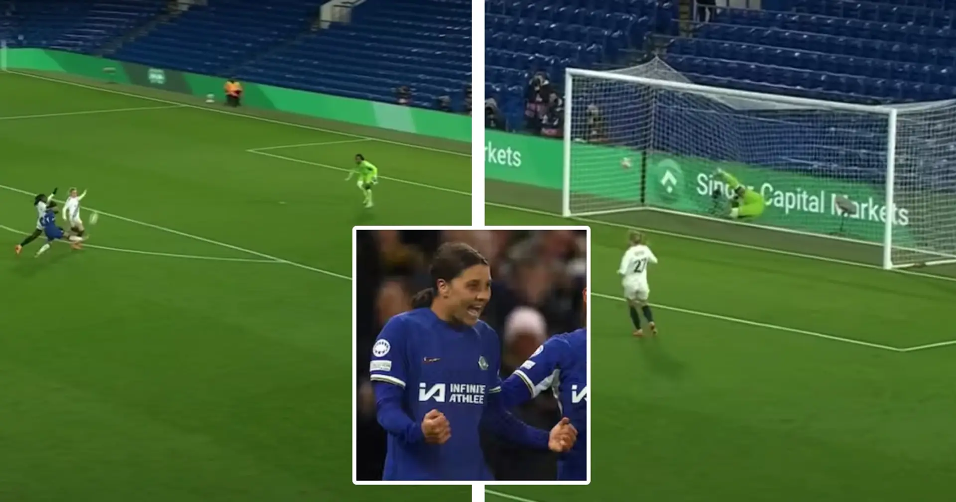 Watch: Sam Kerr smashes hattrick as Chelsea Women defeat Paris FC 4-1 in Champions League (video)