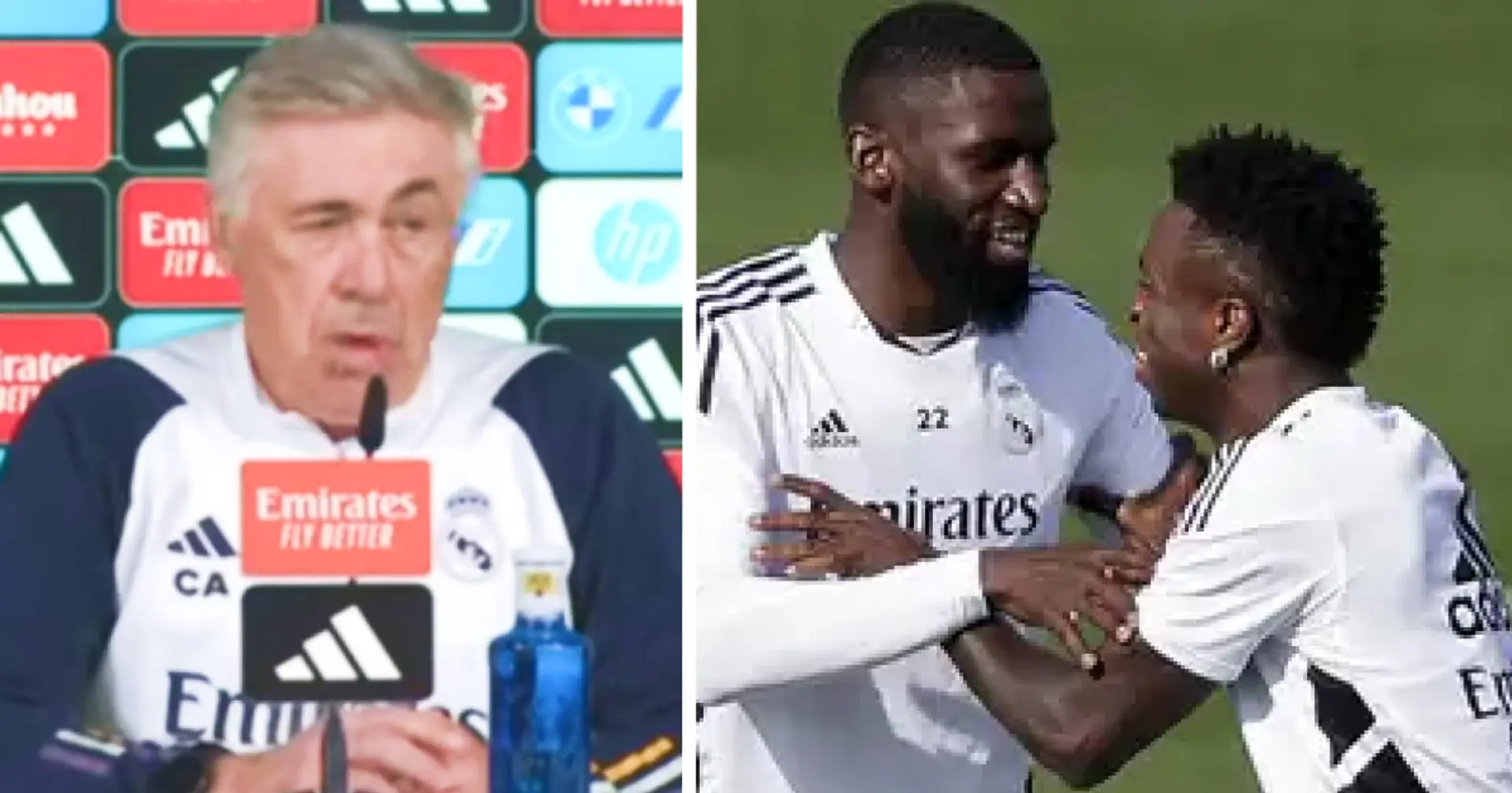 Ancelotti reveals if Rudiger, Nacho and Vinicius can play against Girona