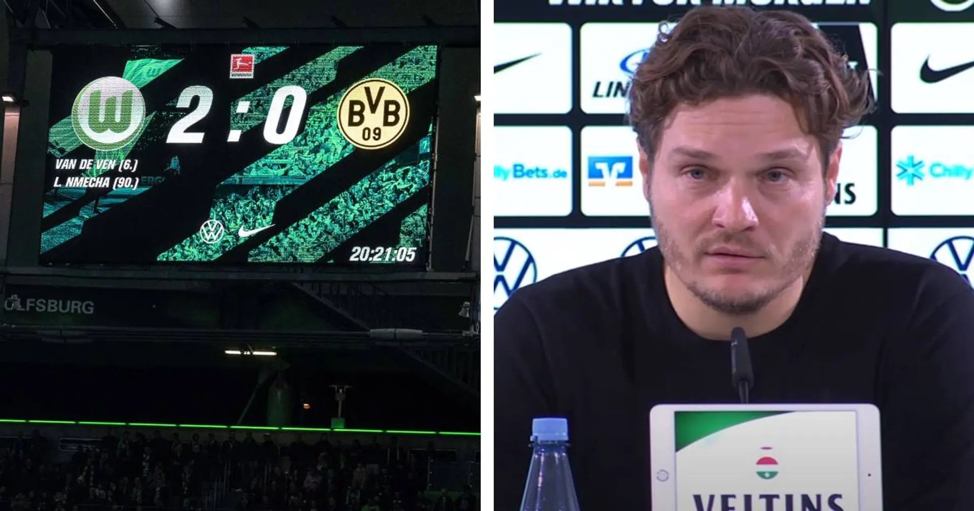Terzic nach 0:2 in Wolfsburg: "Können uns nicht beschweren, dass wir als Verlierer vom Platz gegangen sind"