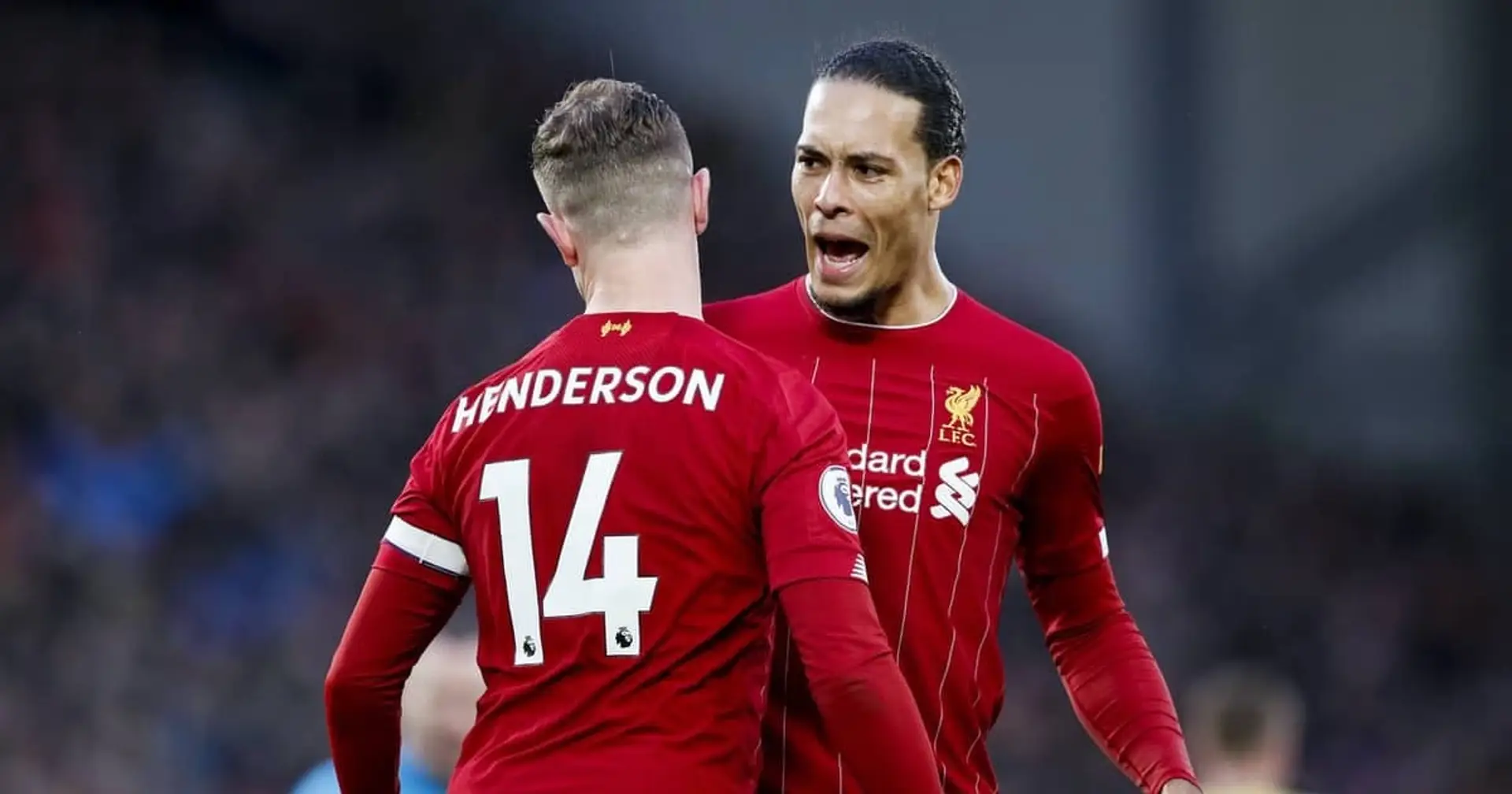 Henderson, Van Dijk, and 4 other Liverpool players to make it to Carragher and Neville's team of the year