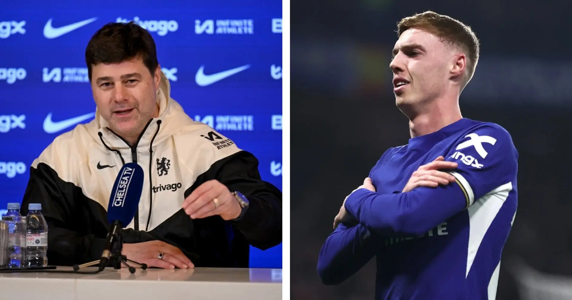 'He's a player that's doing well': Pochettino opens up about whether Palmer needs new contract