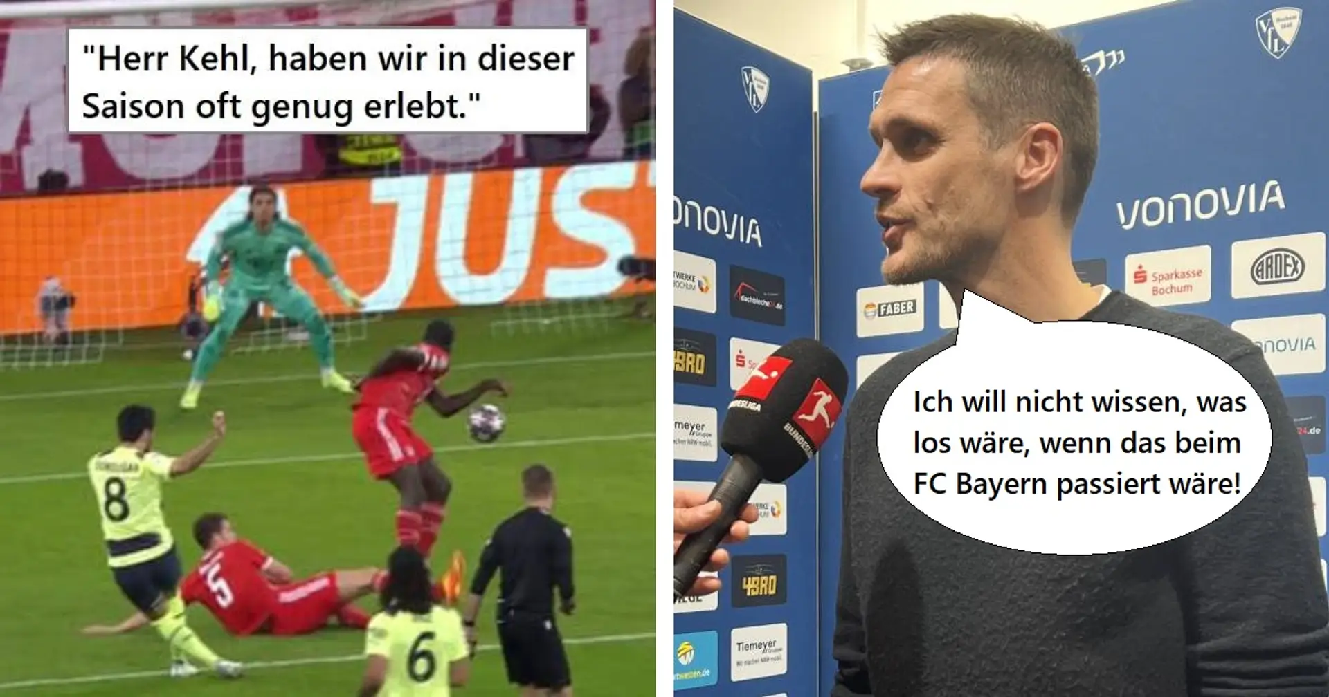 "Sofort Bayern mit reinzuziehen ist einfach nur peinlich": Fan kontert Kehl, der gegen Schiri poltert und dabei Bayern erwähnt