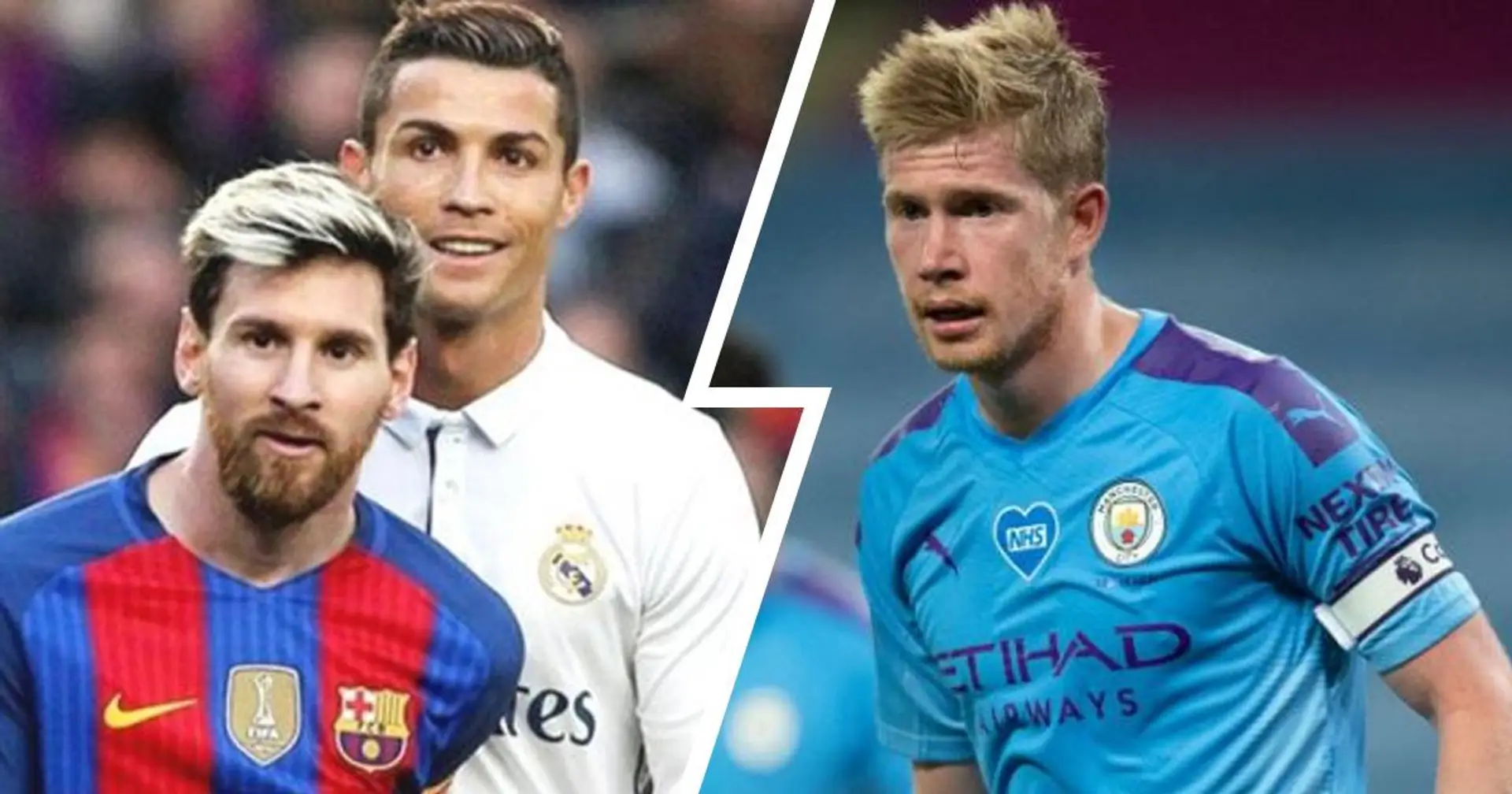 'Creo que puede ser un contendiente para el Balón de Oro en 2021': Rivaldo afirma que De Bruyne está cerca del nivel de Messi y Ronaldo