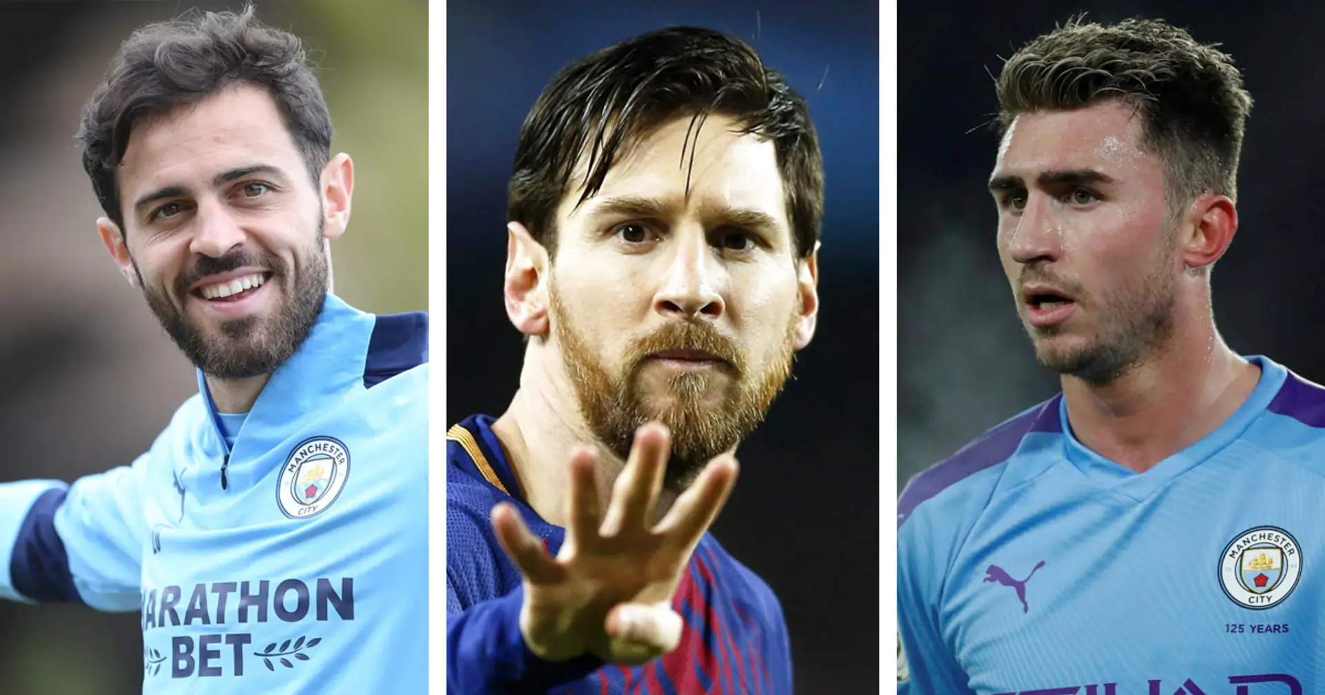 6 Man City players Barca must demand for swap if Leo Messi chooses Pep's team