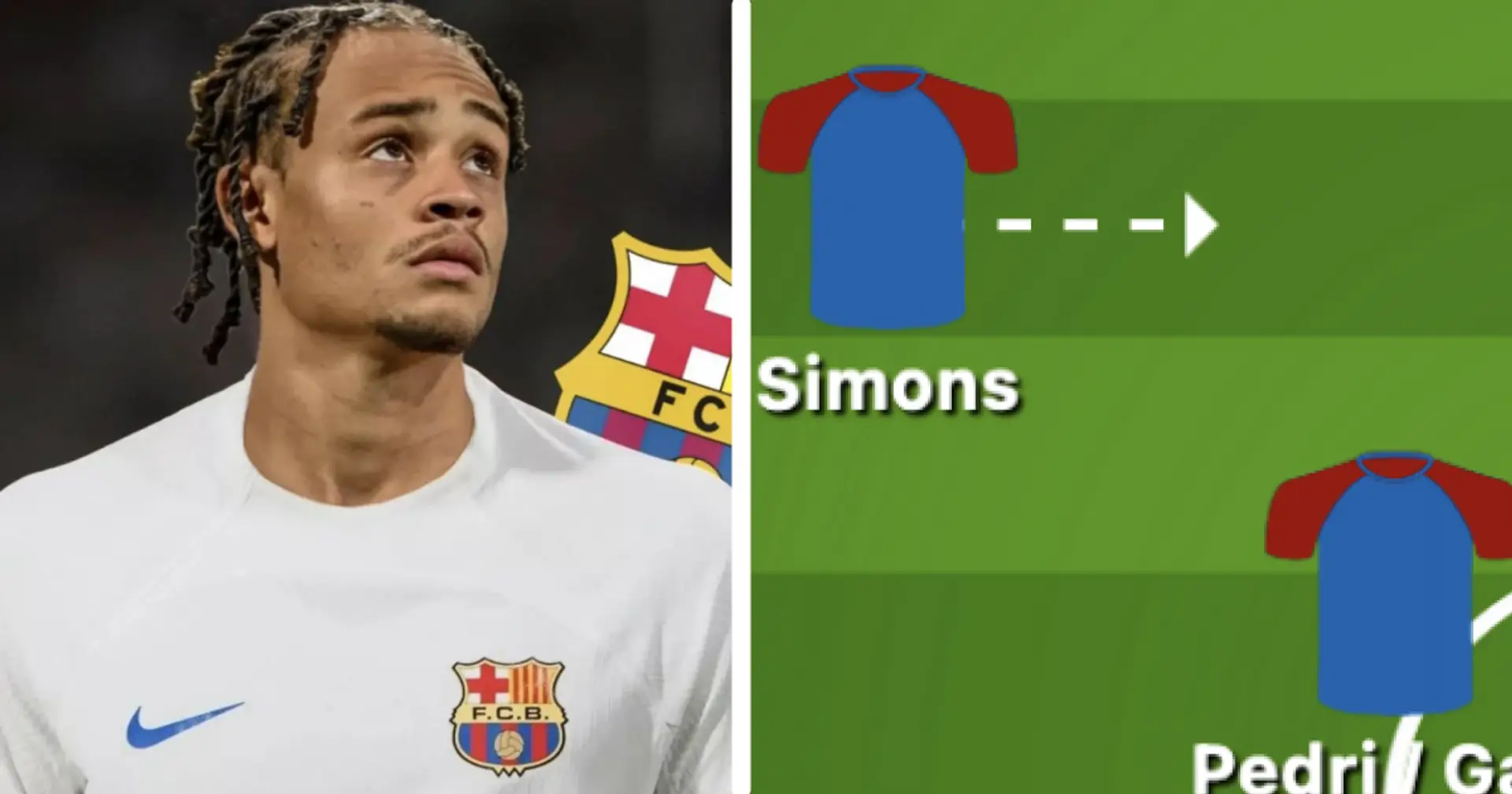 Tres formas en las que el Barça podría alinearse con Xavi Simons