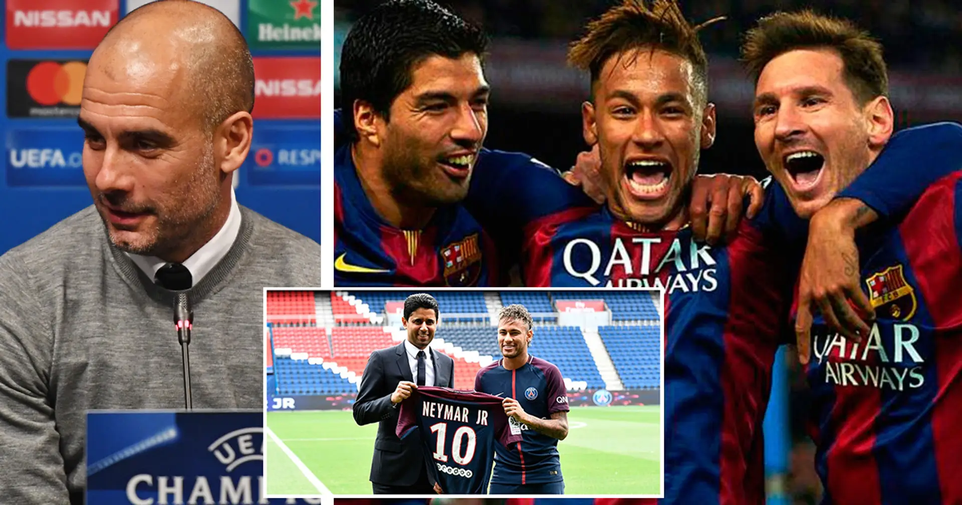 'Si Neymar se hubiera quedado, el Barça habría ganado dos o tres Champions más': Guardiola lamenta la ruptura de la MSN
