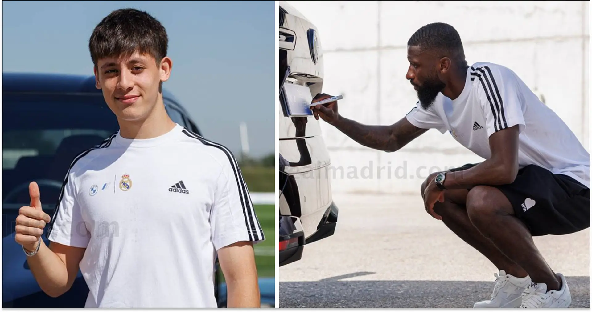 9 best pictures as Real Madrid players given BMWs by sponsor