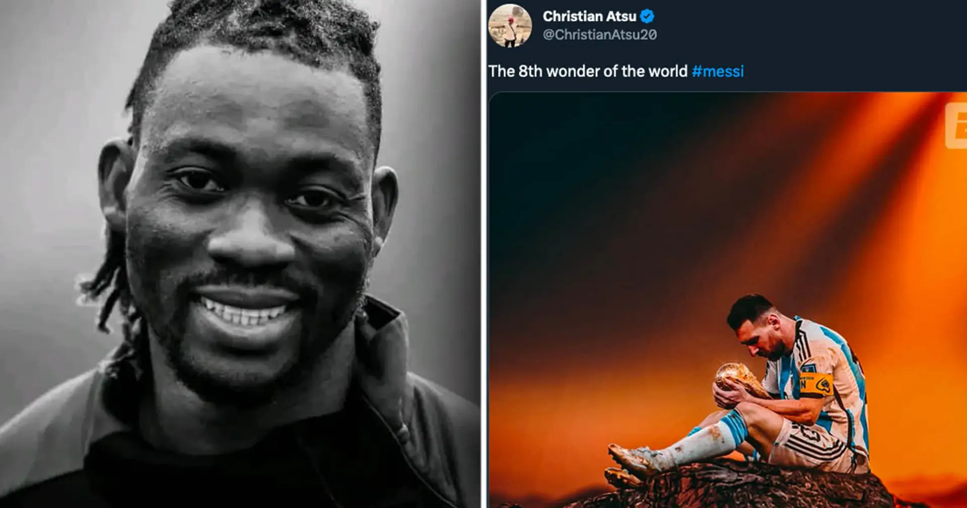 Christian Atsu found dead in Turkey earthquake. He called Messi '8th wonder of the world'