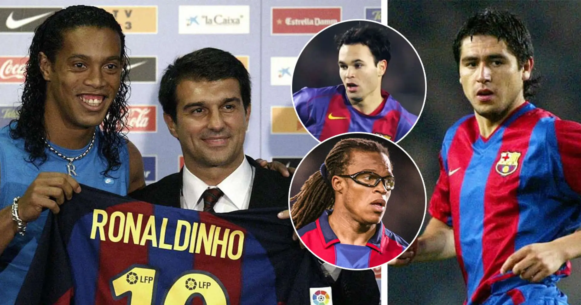 3 contracts terminated and Ronaldinho in: what Laporta's first transfer window looked like