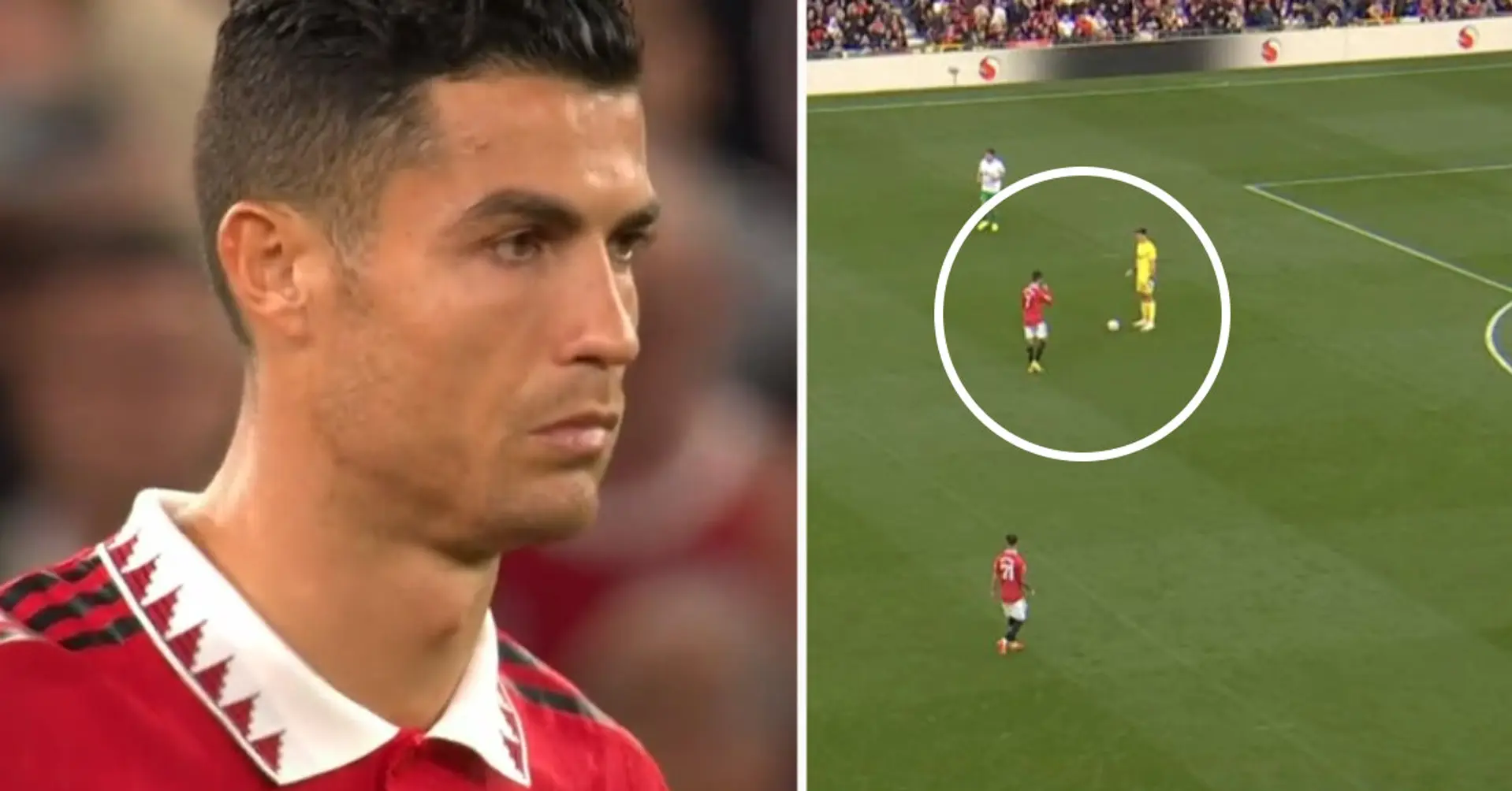 Komödie in 4 Bildern: Ronaldos bizarrstes Verhalten gegenüber dem Torwart von Newcastle