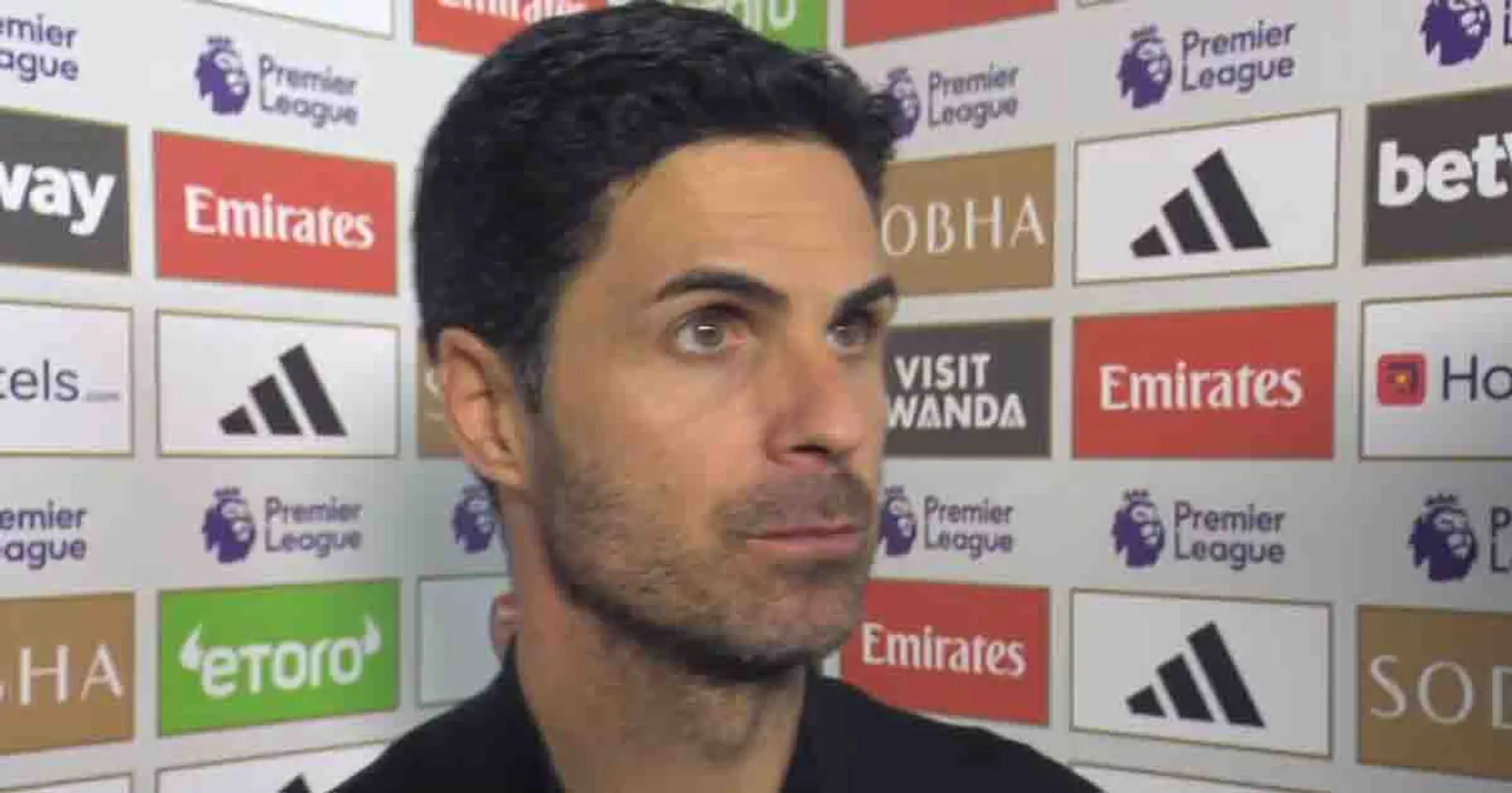 'It's how we react': Arteta explains how Arsenal can keep competing for PL title with Man City