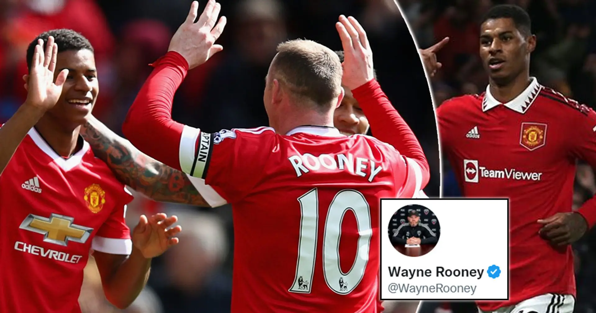 'Class': Rooney reacts to Rashford surpassing his Man United goal record