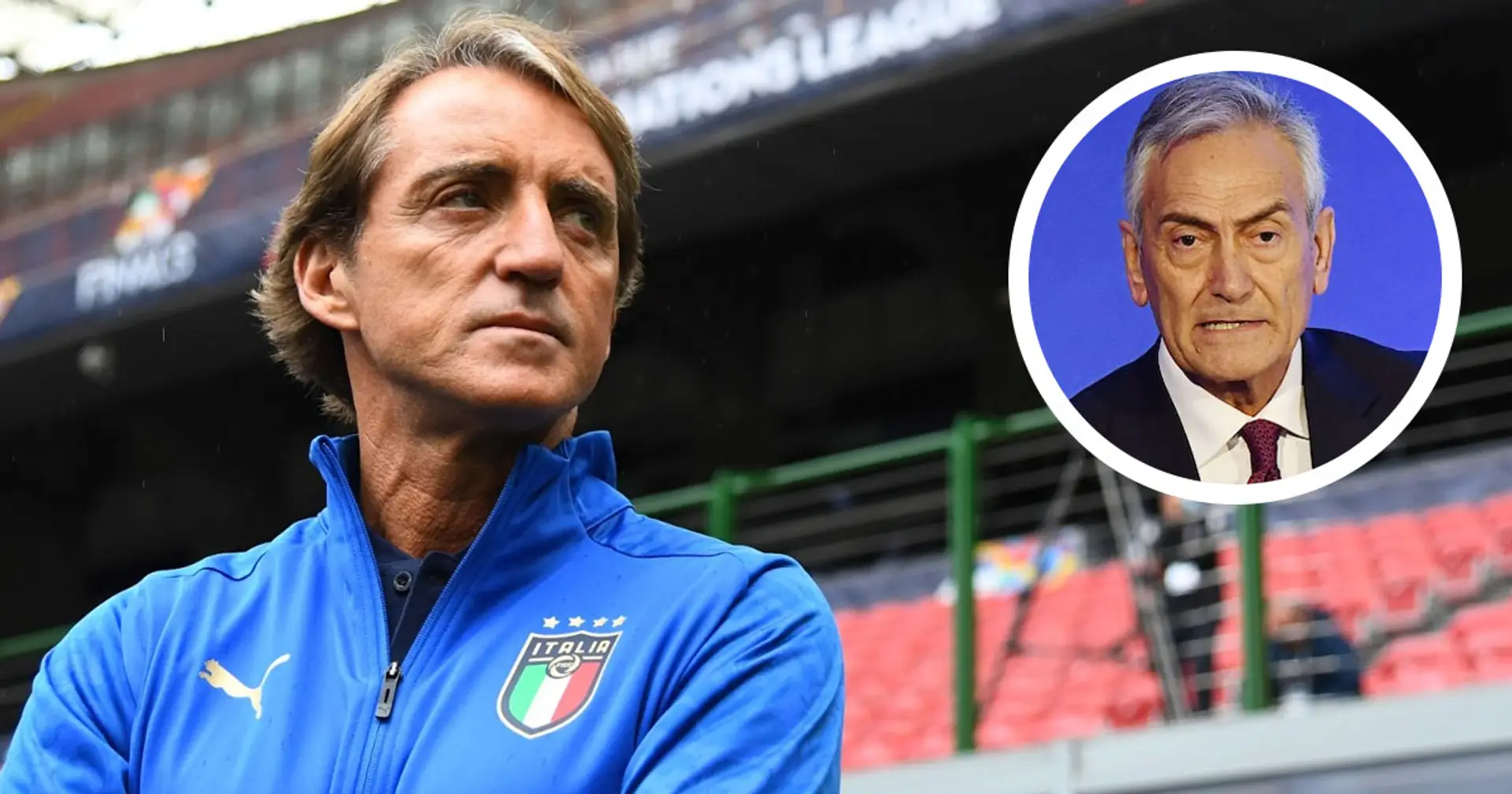 "Les motivations de Mancini sont faibles et superficielles", Gravina révèle le contexte des adieux de l'ancien sélectionneur italien