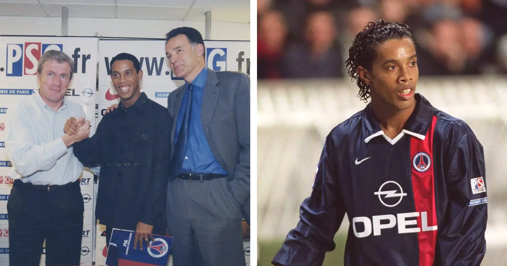 🌟 Il y a 20 ans jour pour jour Ronaldinho signait au PSG