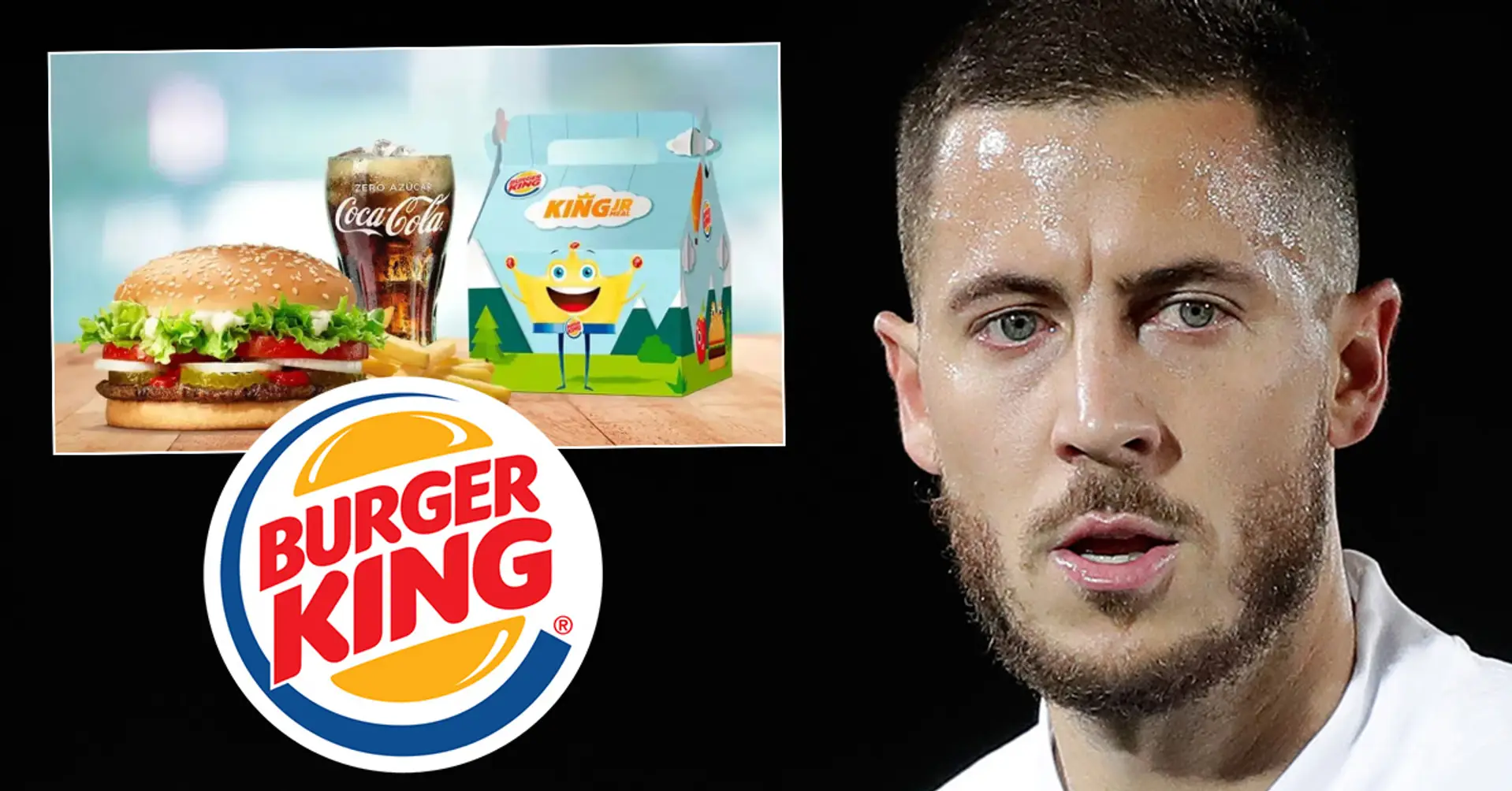 Burger King trolla brutalmente Eden Hazard dopo aver saltato l'allenamento del Real Madrid