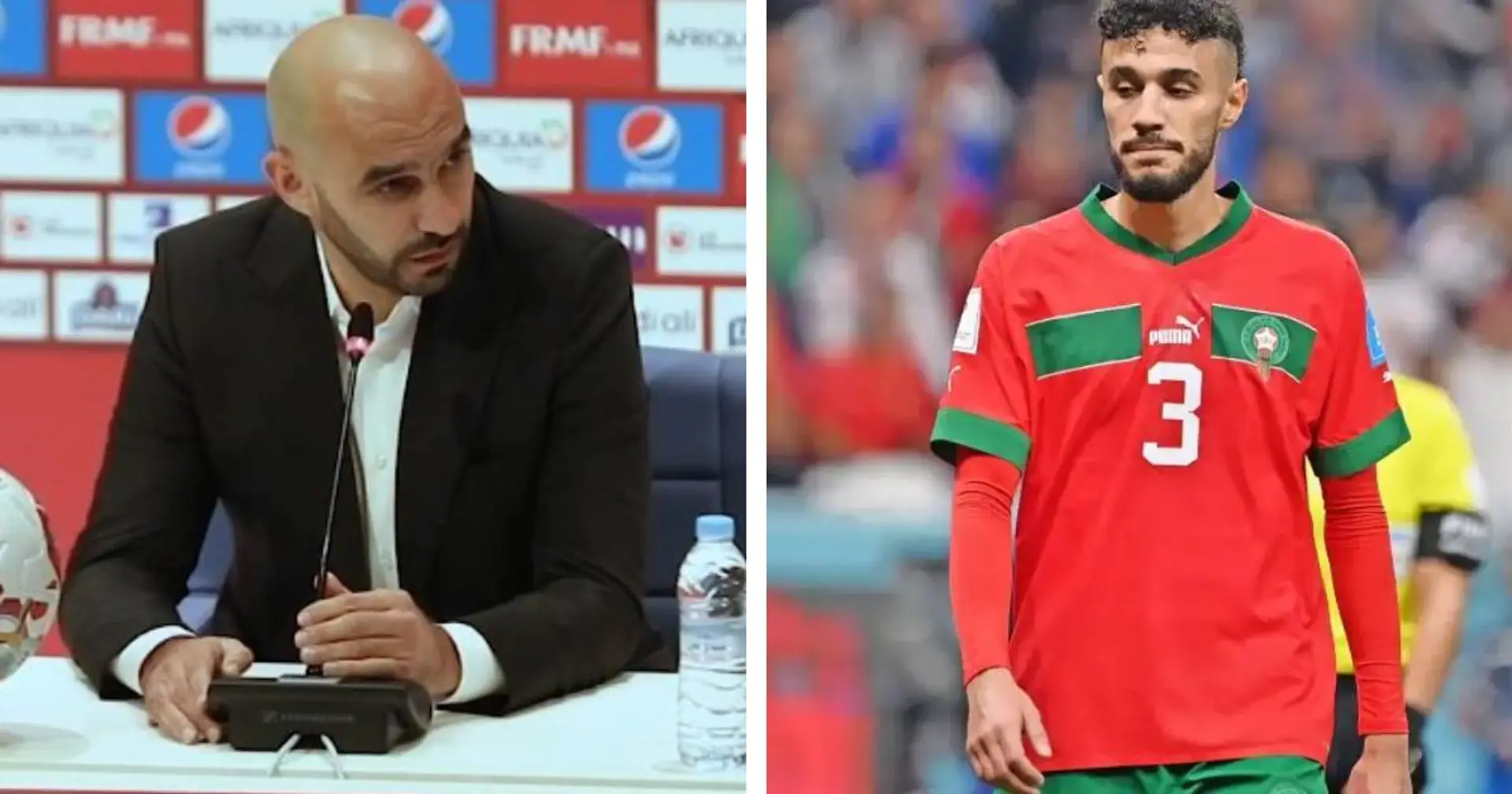 Marokko-Chefcoach: Bayern erwartet, dass Mazraoui 6 Wochen ausfällt, wir gehen aber von 3-4 Wochen aus