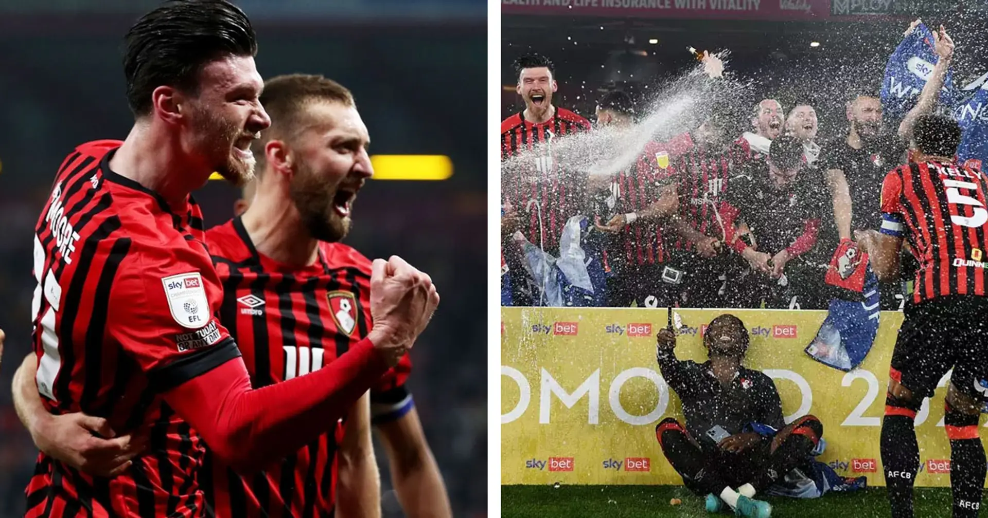 OFFICIAL: Bournemouth earn promotion back to the Premier League