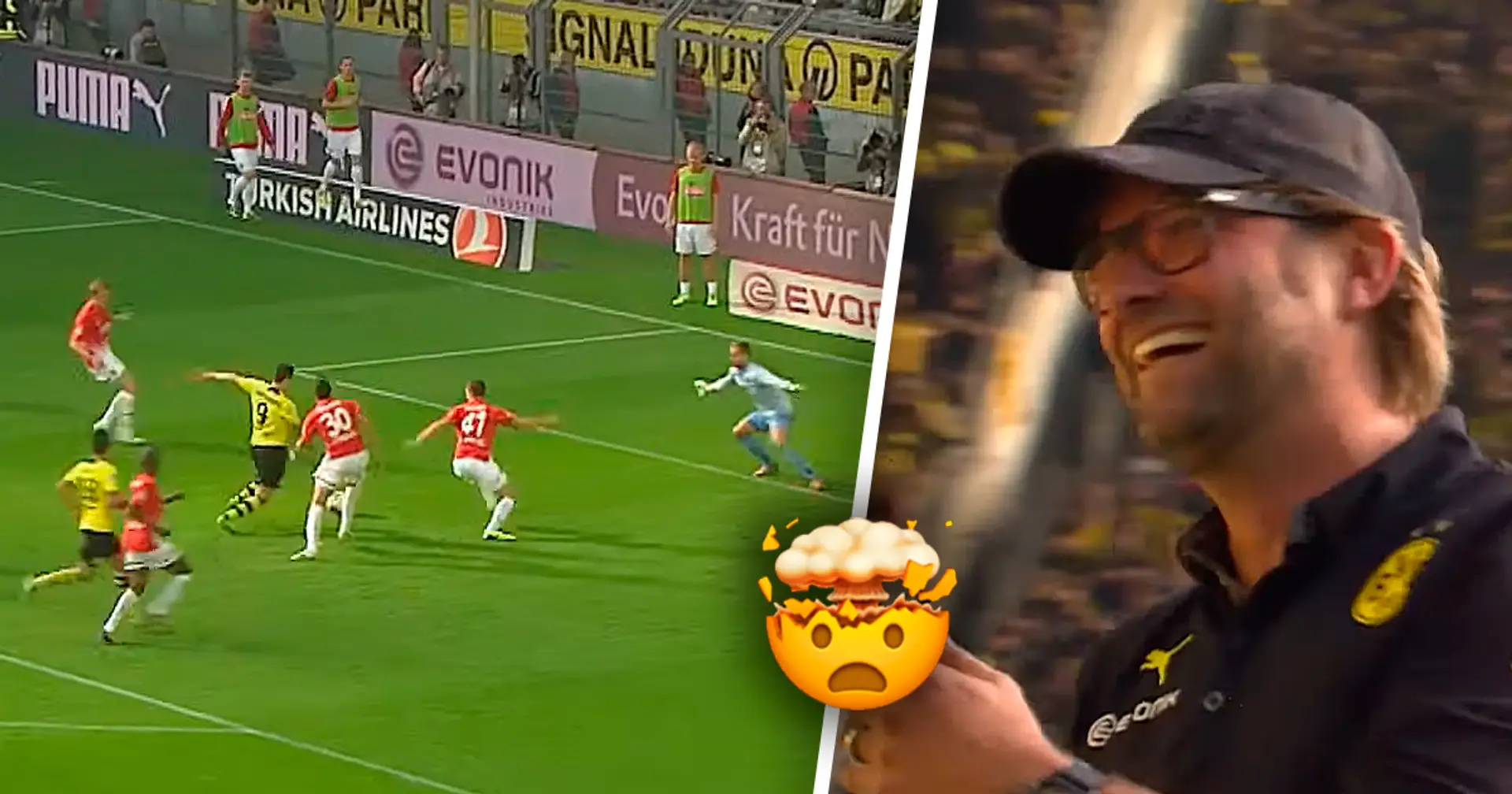 Klopps Reaktion sagt alles: Lewandowskis wohl schönstes Tor für den BVB ist ein unterschätztes Meisterwerk