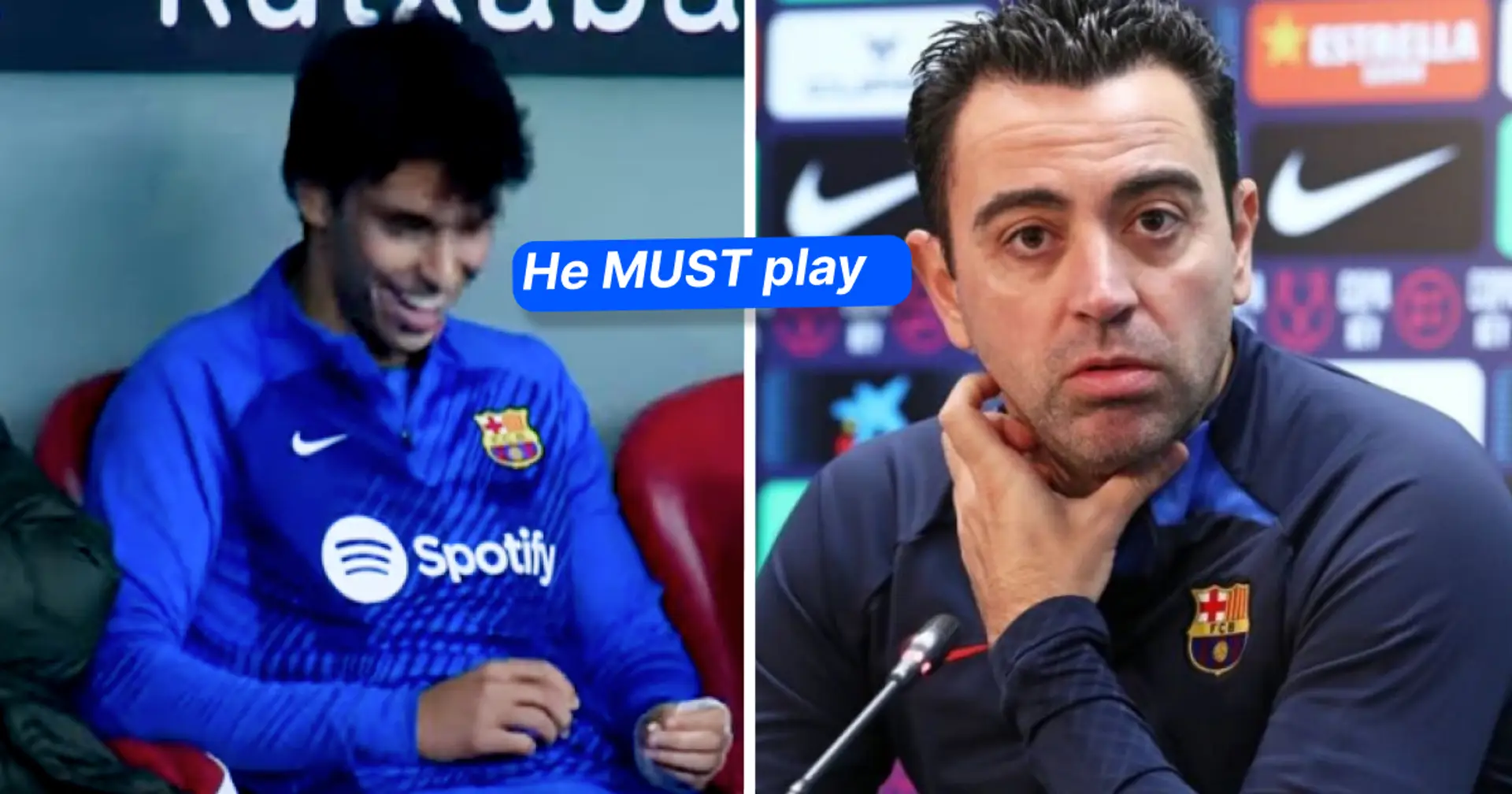"Il DOIT jouer": un fan nomme un joueur de banc qui bénéficiera le plus de la crise des blessures au Barça – les Cules sont d'accord