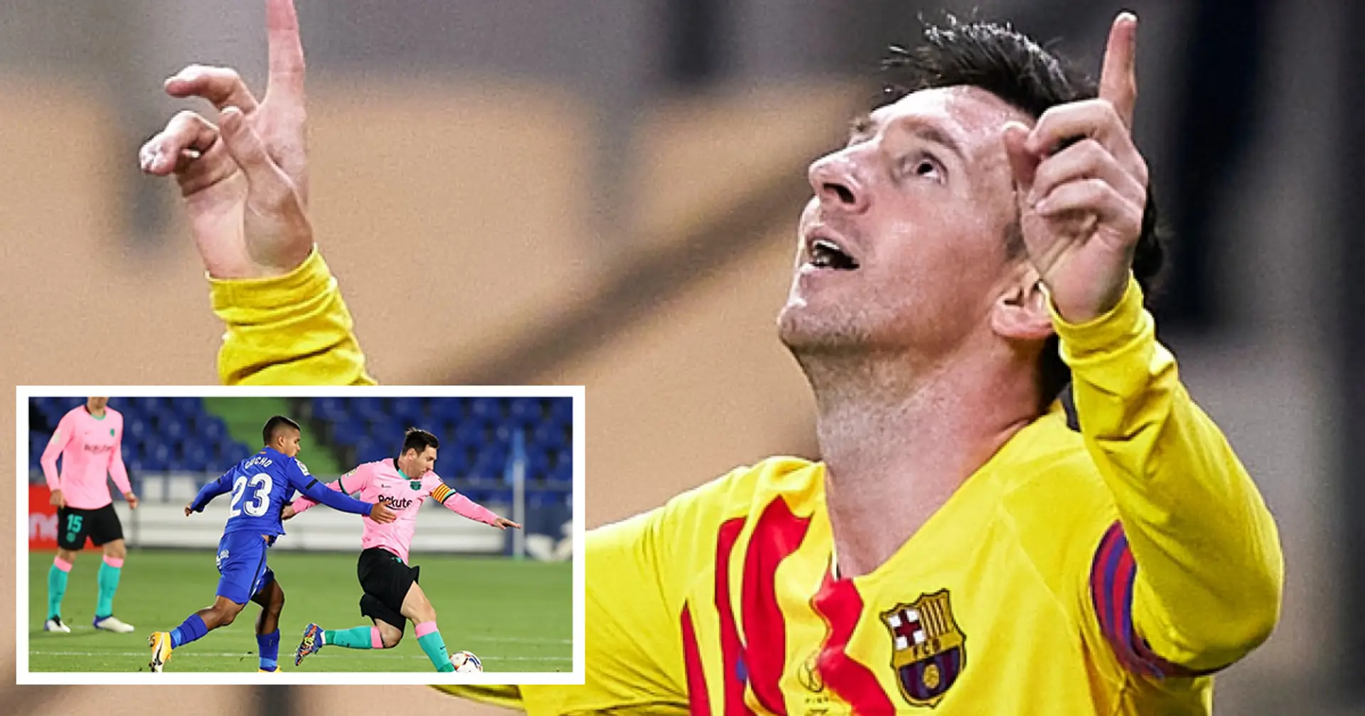 Messi busca recuperar terreno en el Pichichi: tiene más goles que todo el Getafe junto