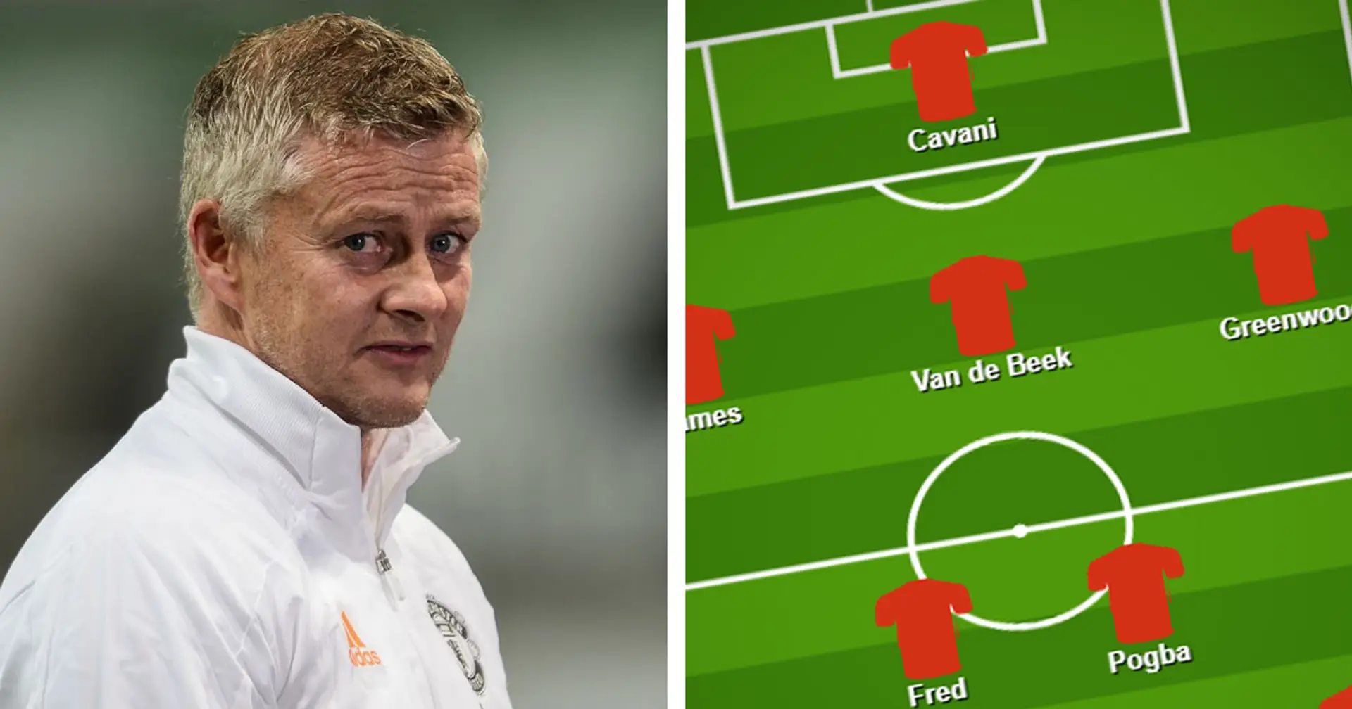 Rest for Bruno? Select your favourite United XI vs Granada from 2 options
