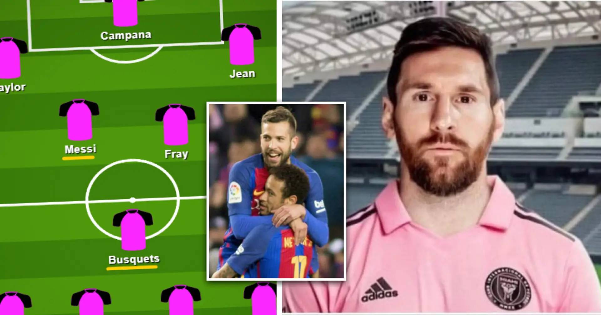 How Inter Miami could line up with Leo Messi & 2 more Barca legends - shown