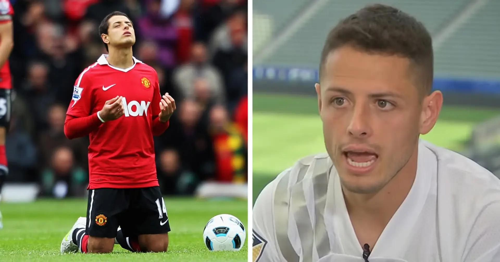'No dad, it's not true. Impossible': Chicharito recalls the moment he learned about United's interest in him
