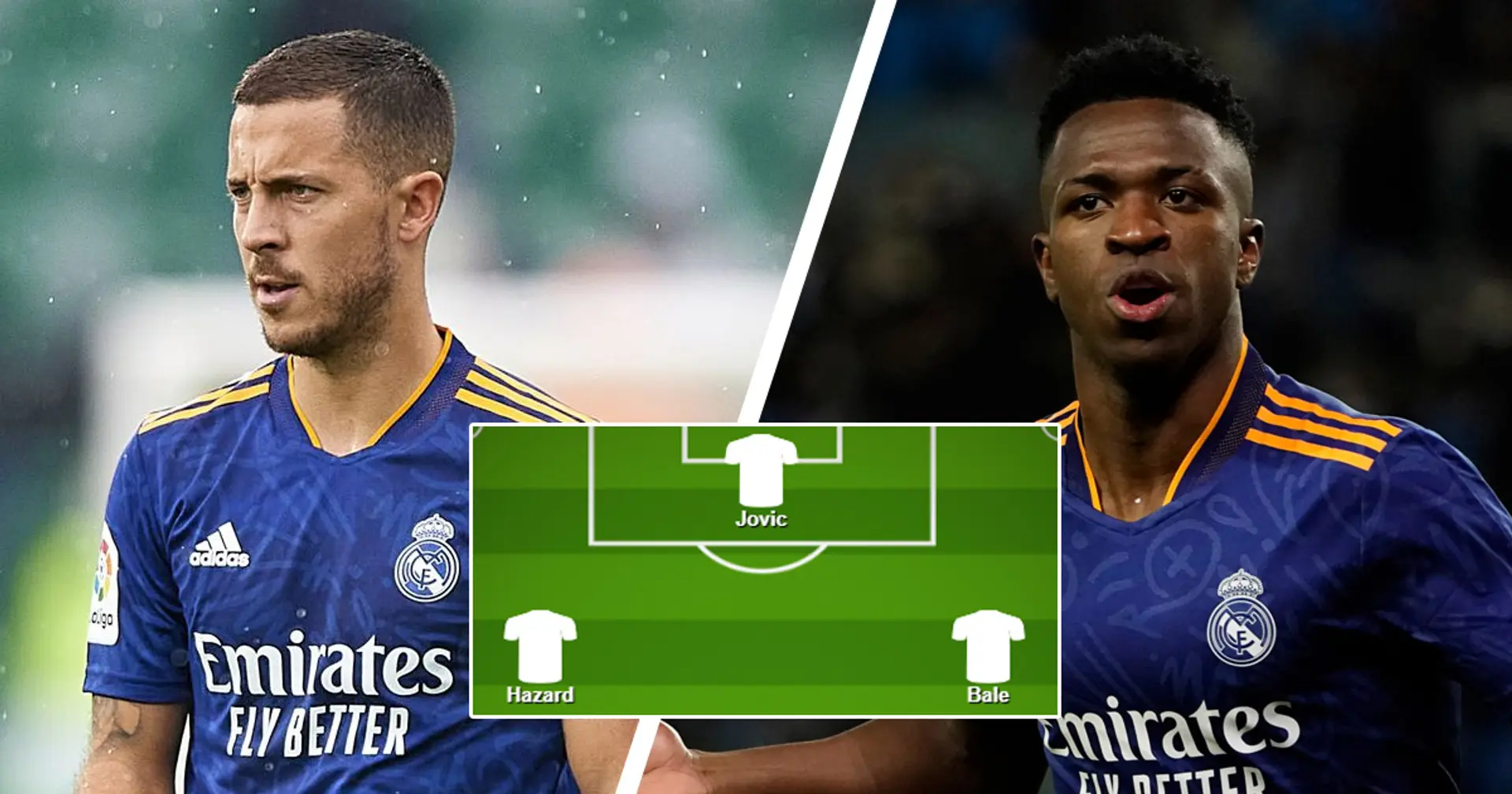 ¿Hazard y Bale o los brasileños? Elige tu XI favorito del Real Madrid para el partido vs Athletic Club
