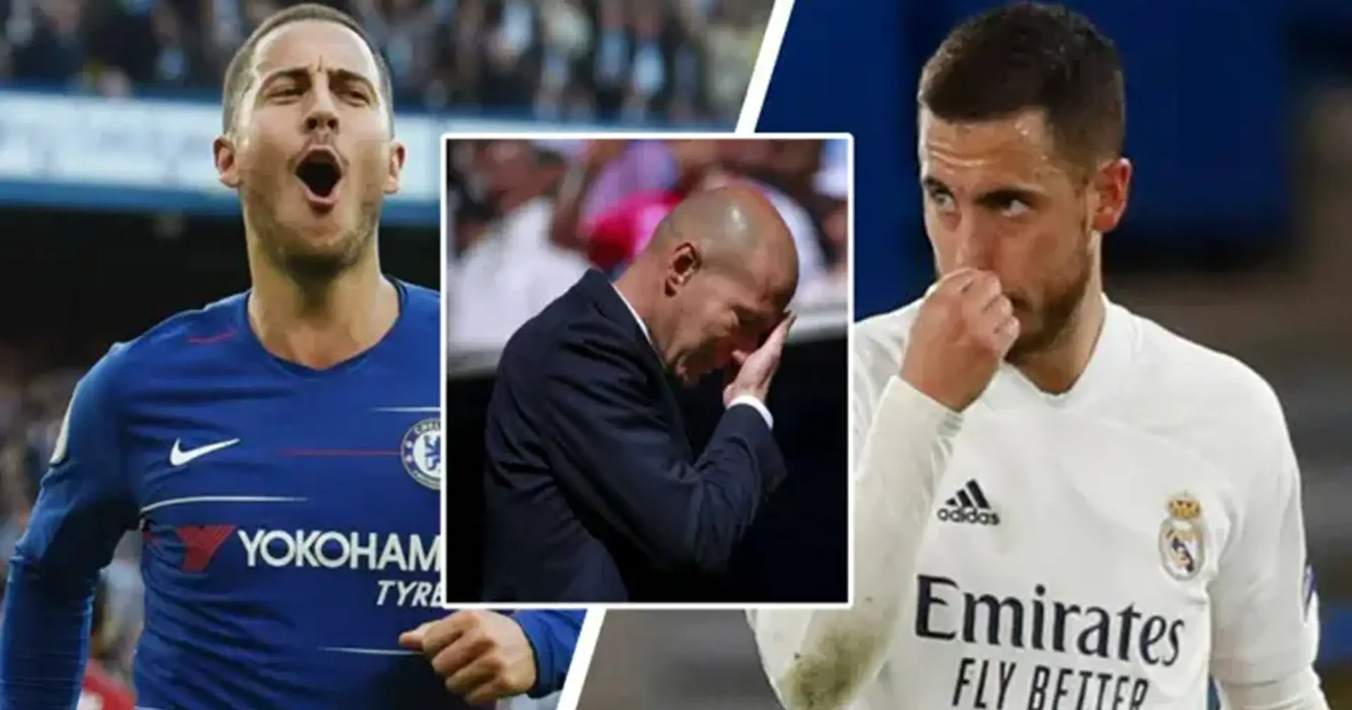 Los fanáticos nombran la razón clave detrás del pobre rendimiento de Hazard en el Madrid: no son las lesiones