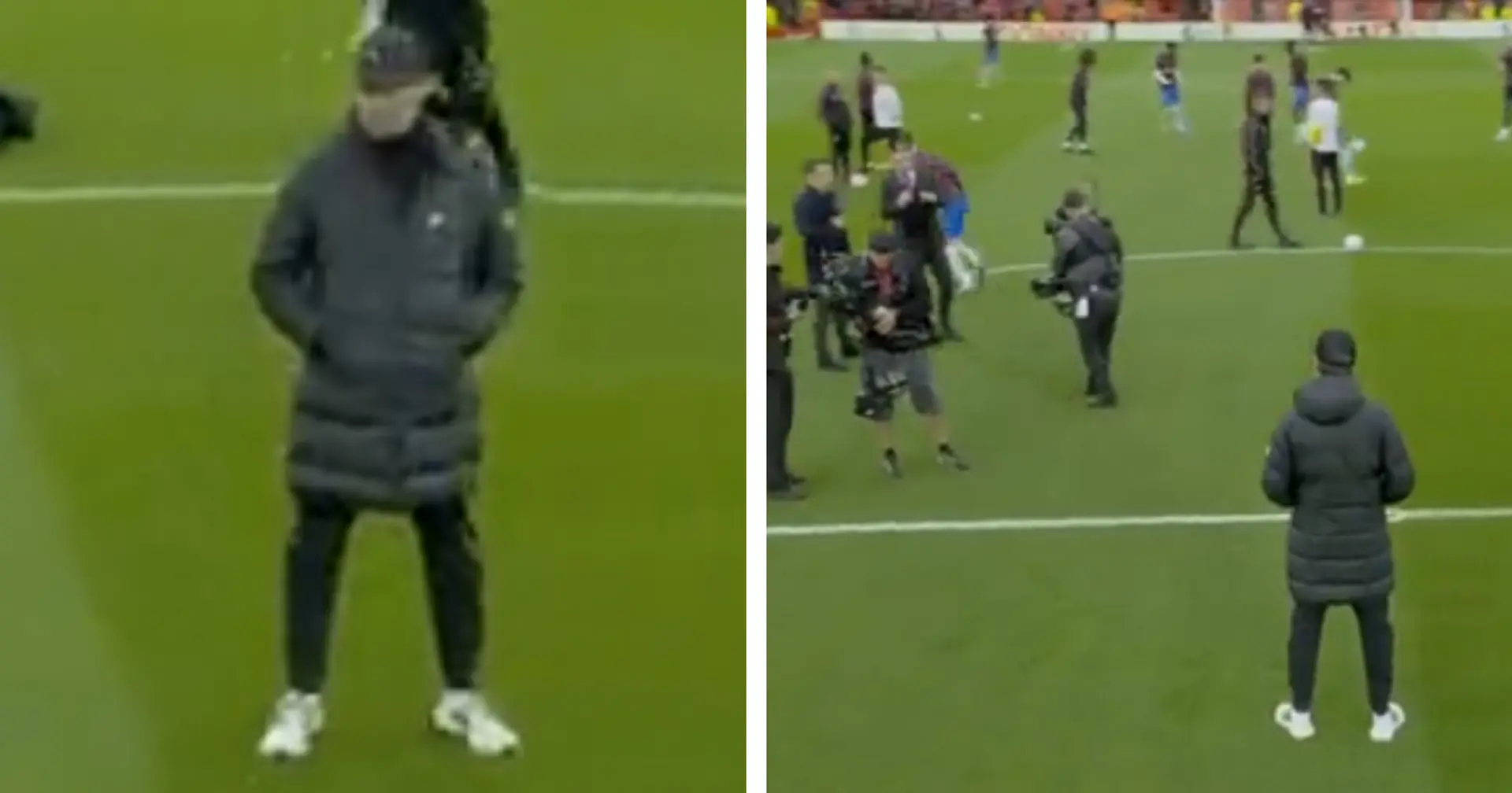 Why was Jurgen Klopp staring at Man United players during warm-up? Explained