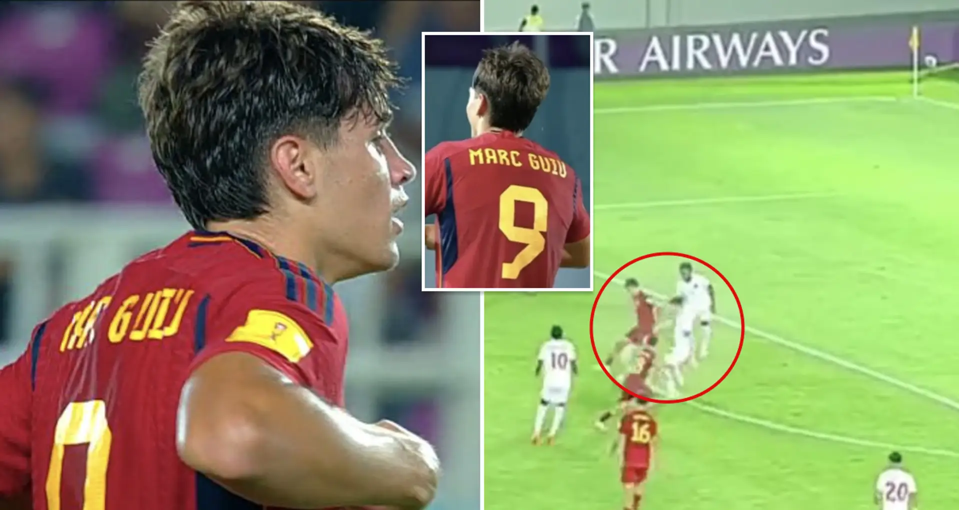 Backheel assist and match-winning header: Marc Guiu shines for Spain in U17 World Cup opener