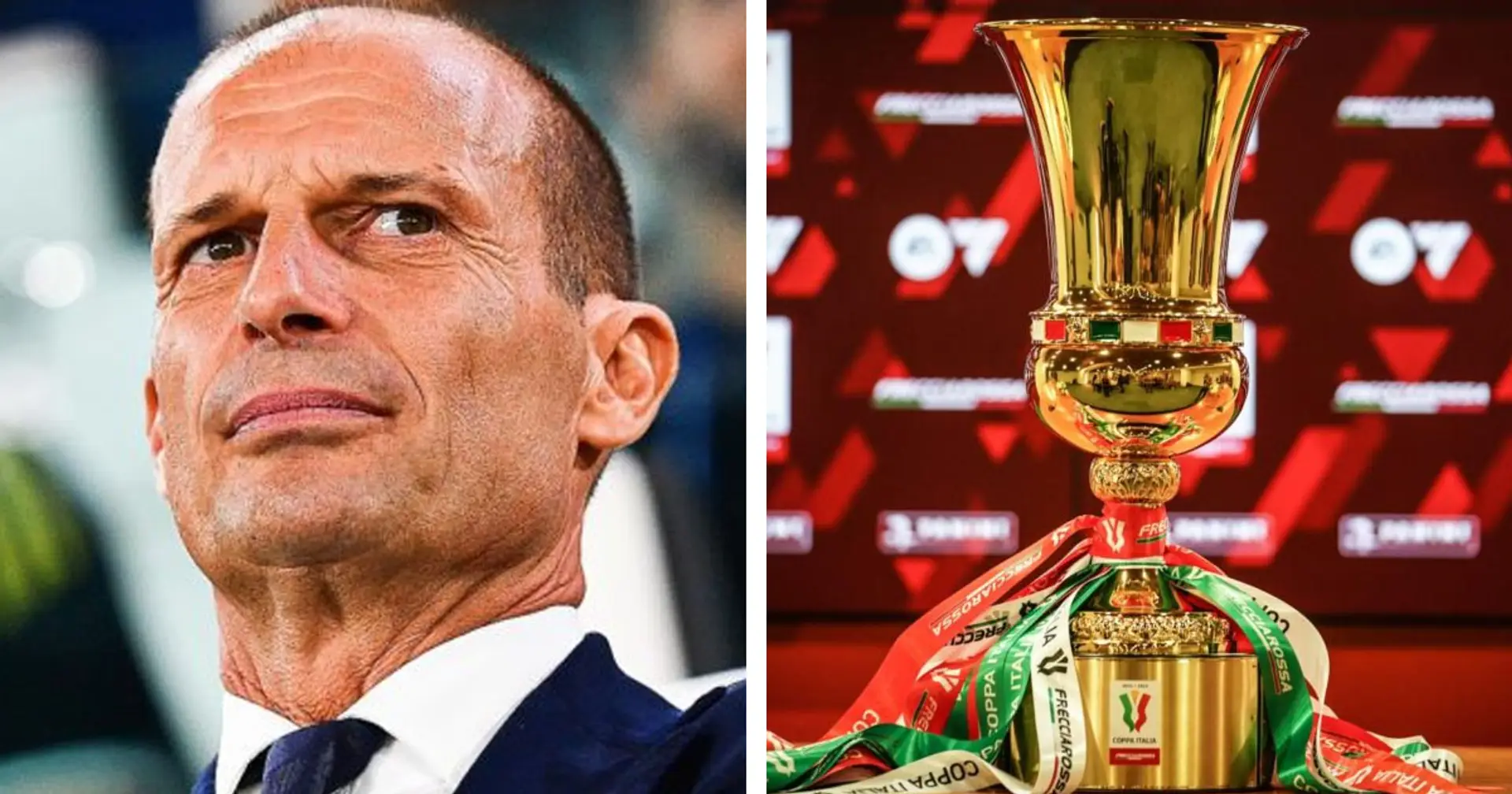 Allegri perde un titolare per il ritorno di Coppa Italia contro la Lazio: arriva la conferma del Giudice Sportivo