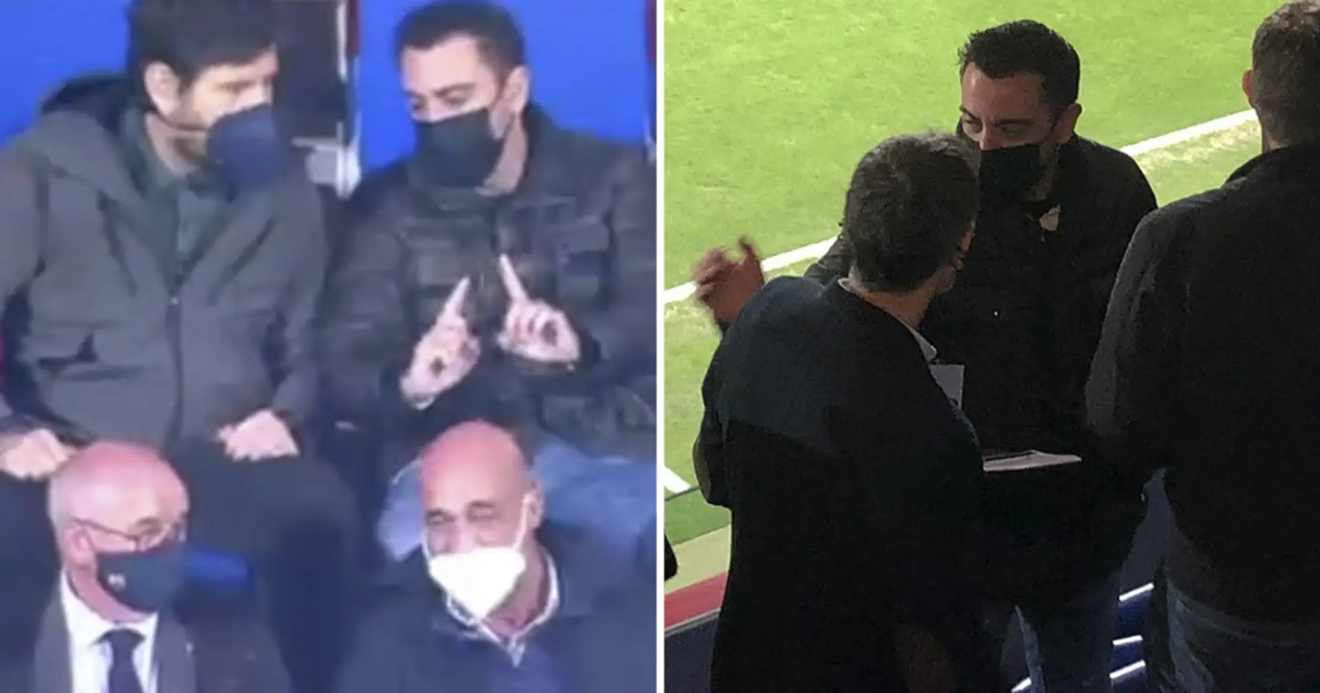 What did Xavi do while Barca played against Celta? You asked, we answered