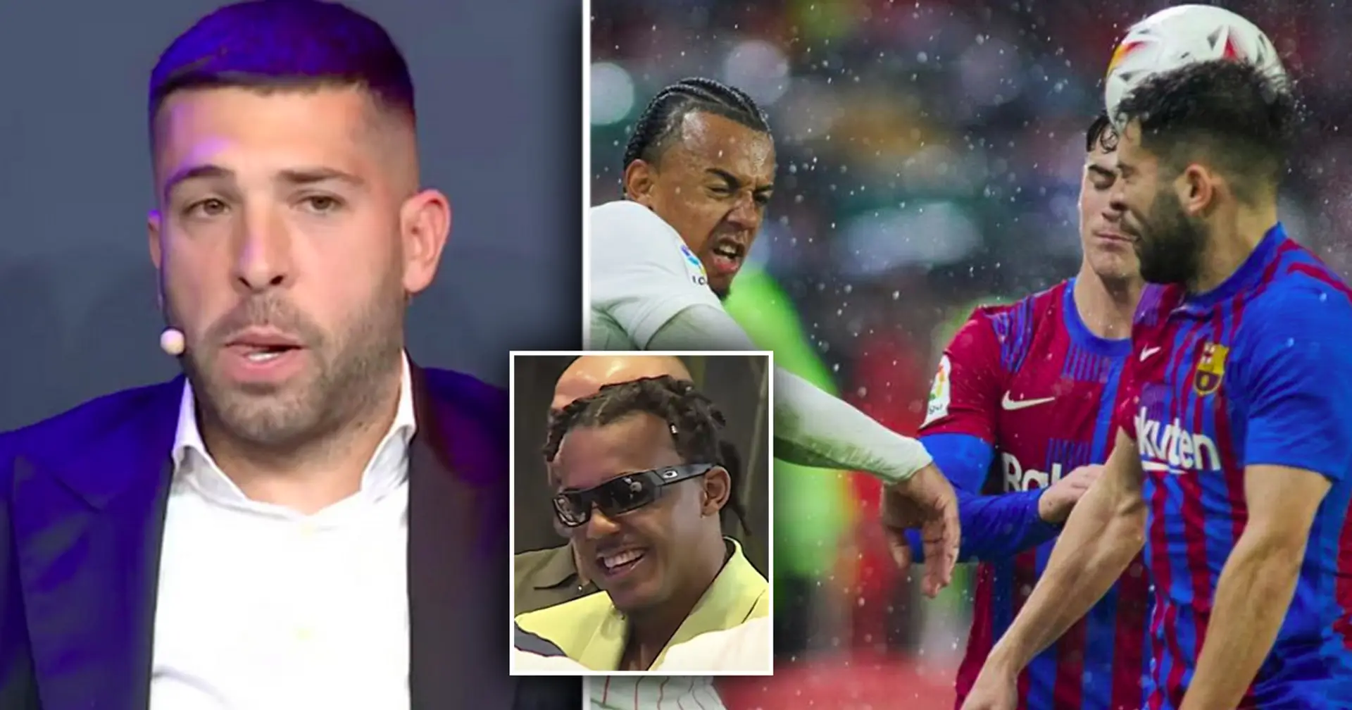 Alba reveals what he thinks about Kounde hitting him with ball – they showed the vid during farewell ceremony