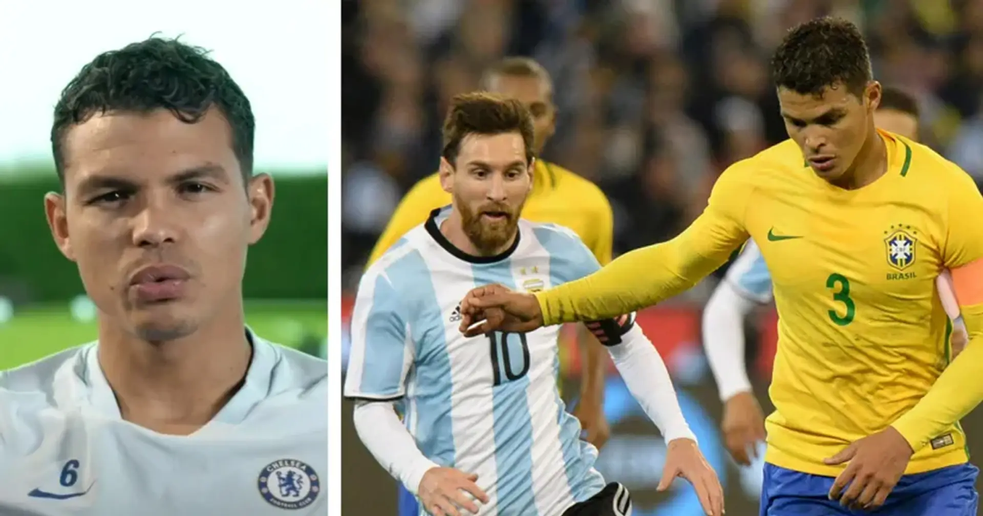 'Para mí es el mejor': Thiago Silva nombra a Messi entre los 10 delanteros más duros que ha enfrentado