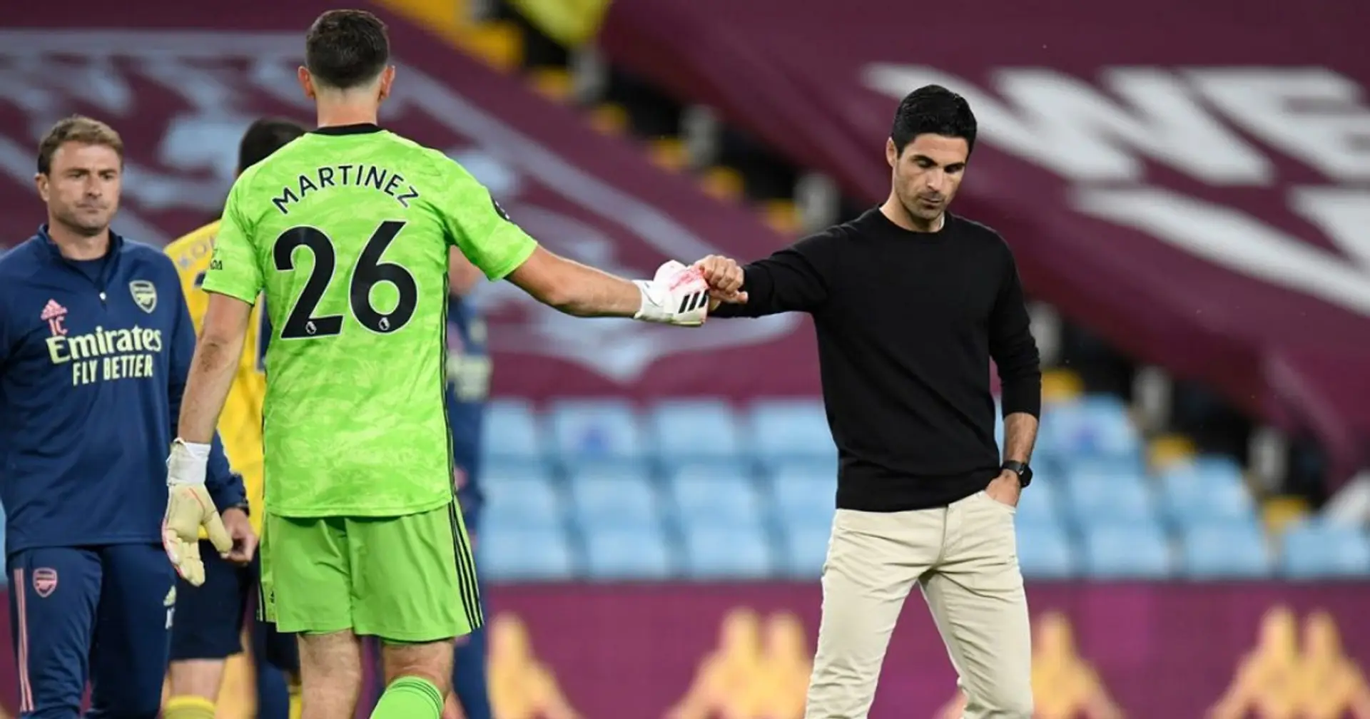 'When our goalkeeper makes an error, it's going to come up': Arteta has no regrets over Martinez sale