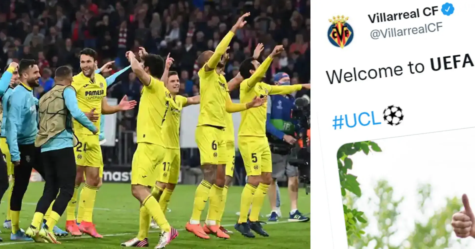 Villarreal publica un gracioso tuit tras eliminar al Bayern de Múnich de la Champions League