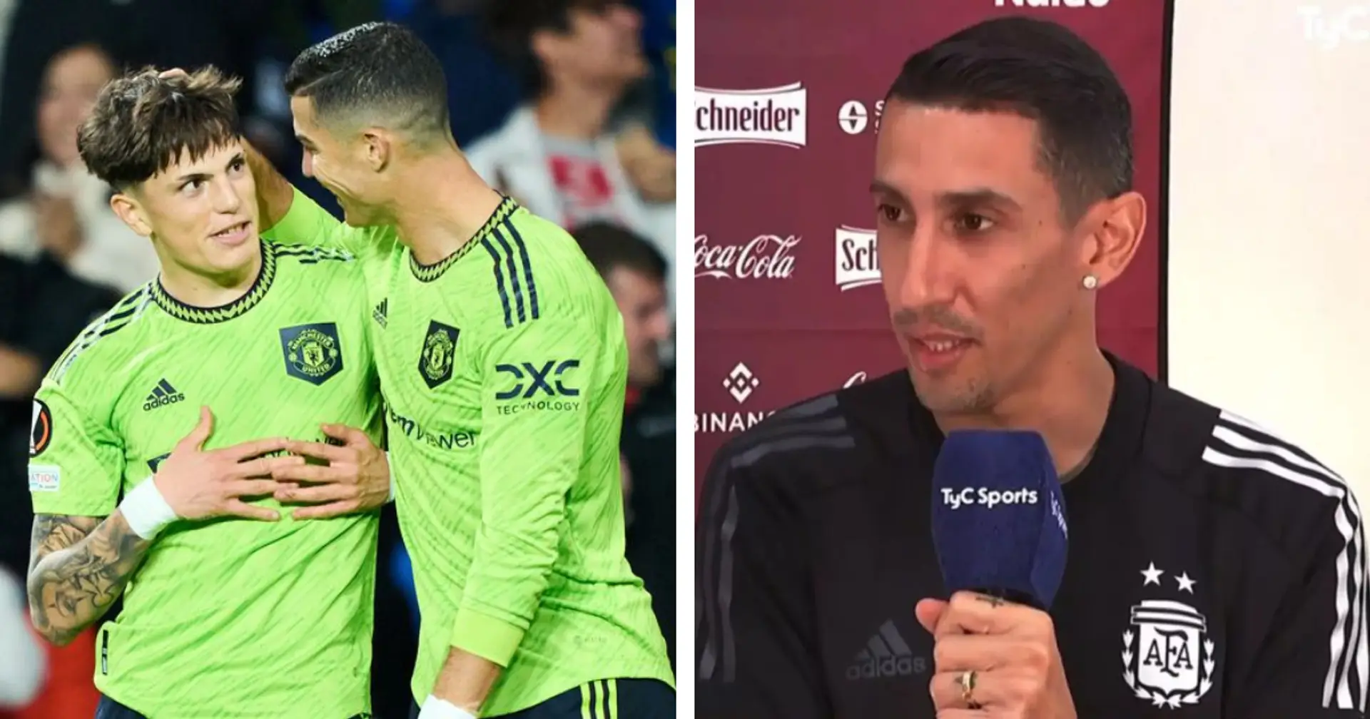 Di Maria tells Garnacho to copy Messi and not Ronaldo — this is not the  first time his loyalty has been questioned - Football | Tribuna.com