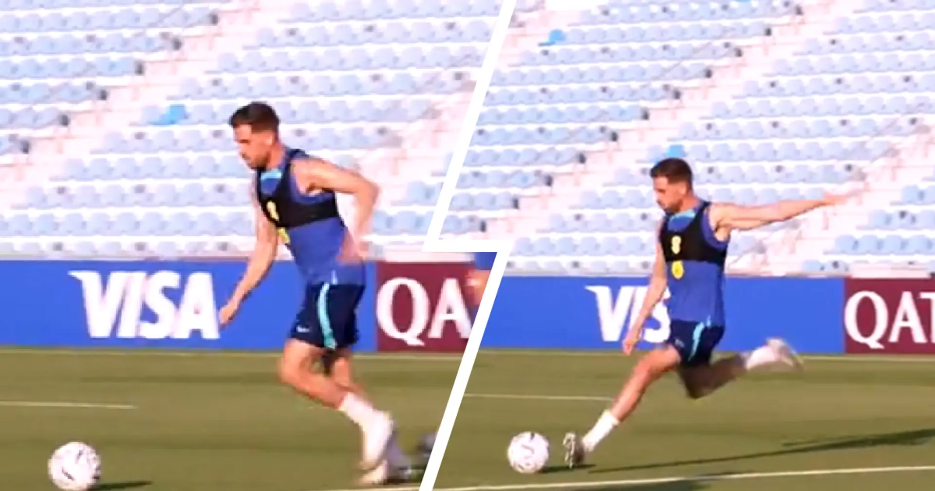 Henderson scores brilliant goal in England training – he's still left out against USA