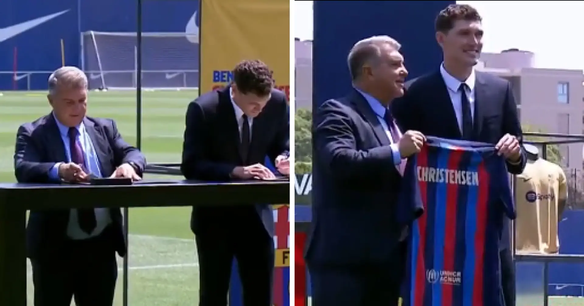 OFFICIAL: Andreas Christensen signs Barca contract at Camp Nou 