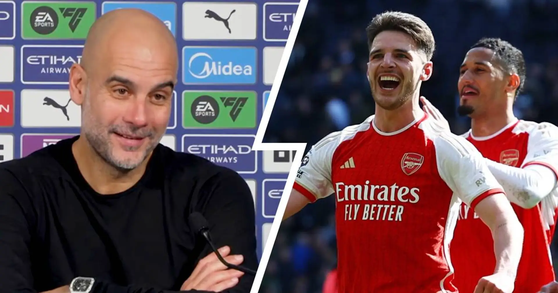 Pep Guardiola on North London derby: 'I'd prefer to see Arsenal lose' 