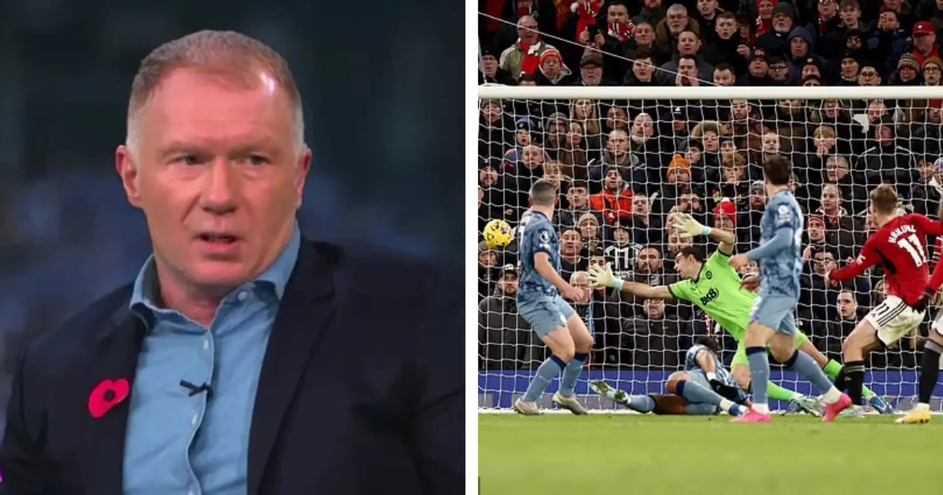 'Act on instinct': Paul Scholes happy with the way Rasmus Hojlund took his first Premier League goal