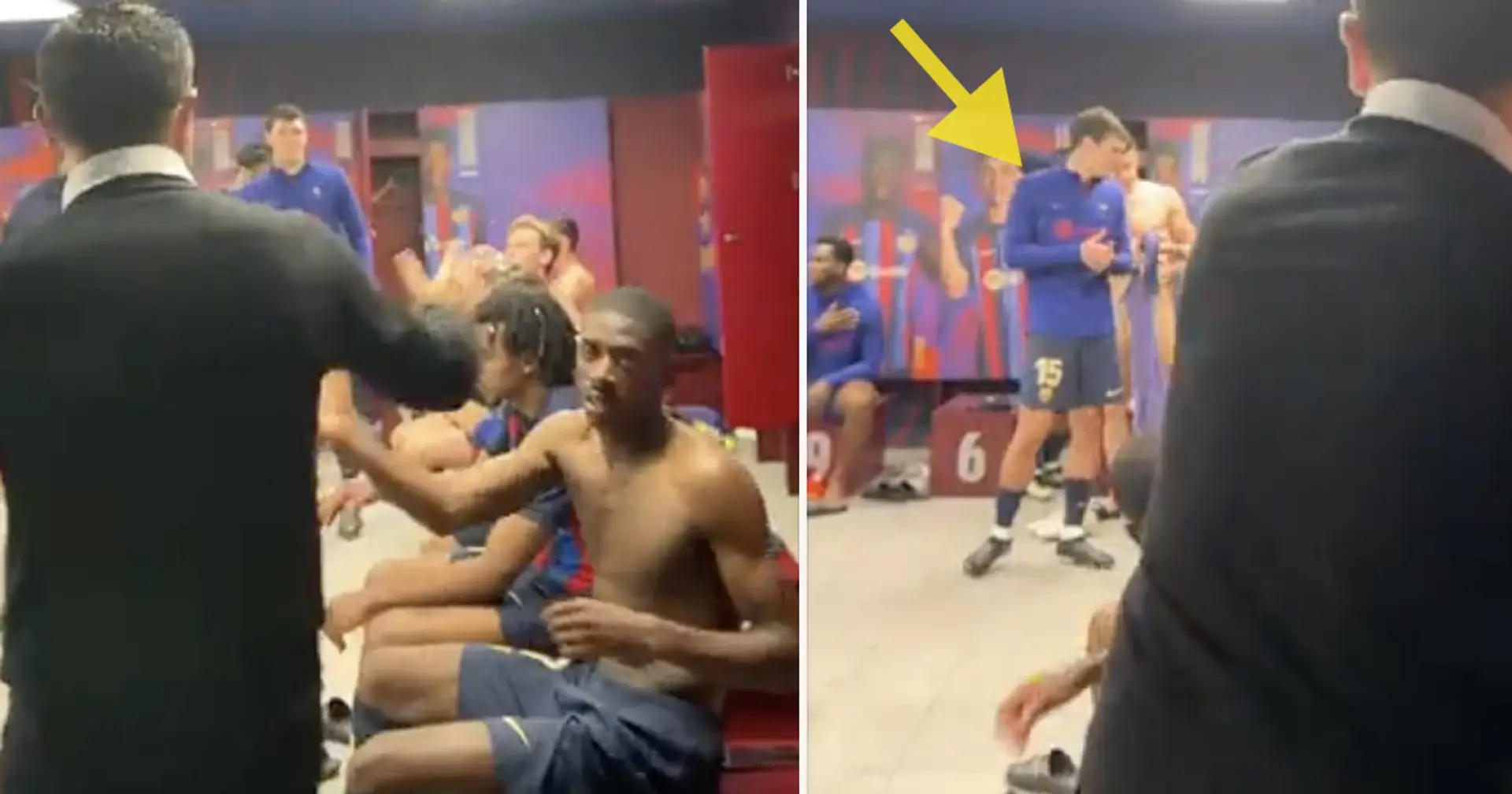Das Video von Barcelonas Feier nach dem Sieg gegen Osasuna geht aus einem absolut verrückten Grund viral