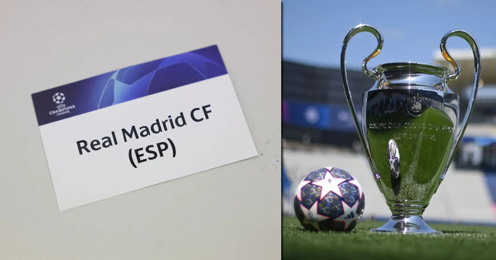 Le Real Madrid connaît ses 3 adversaires en phase de groupes de Ligue des champions