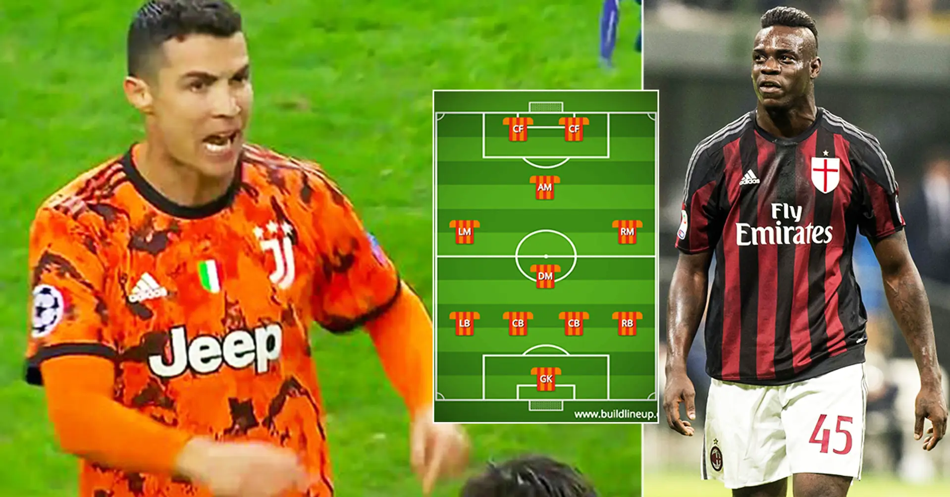 'I left Cristiano out'. Mario Balotelli names his Ultimate XI with some surpirising picks