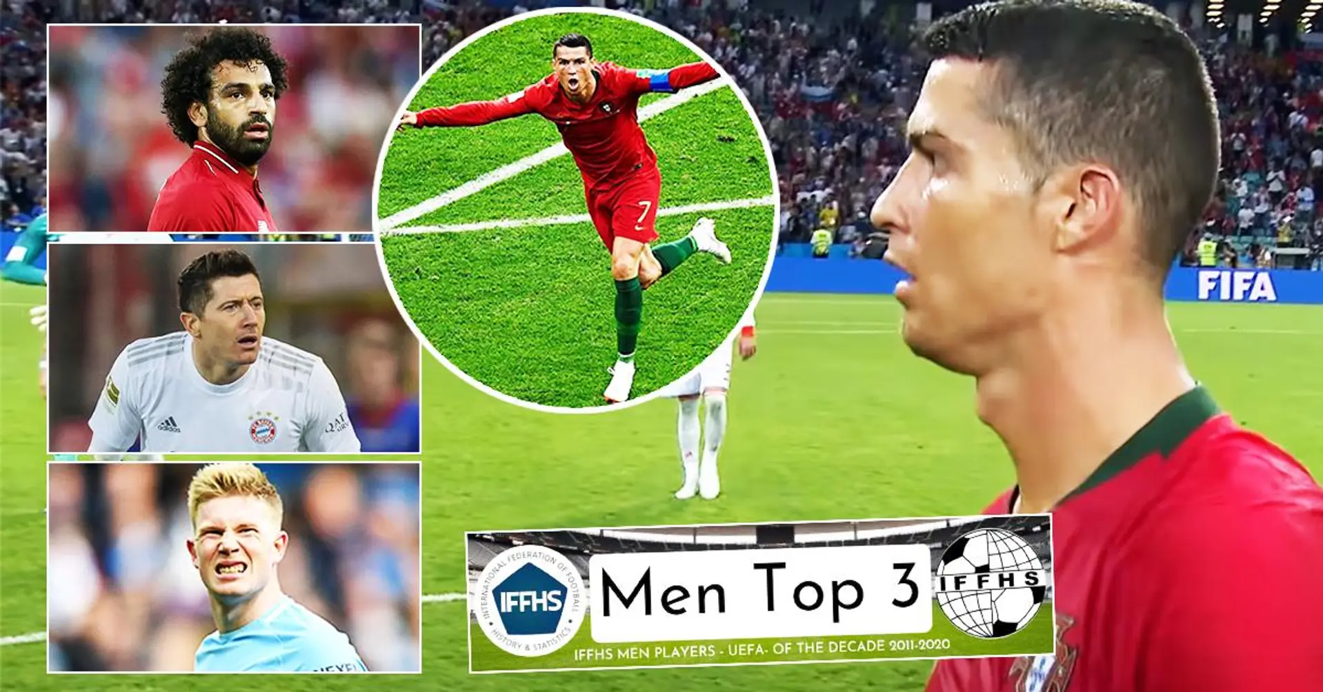 Cristiano Ronaldo zu Europas Spieler des Jahrzehnts gewählt, Lewandowski nicht einmal in Top 3